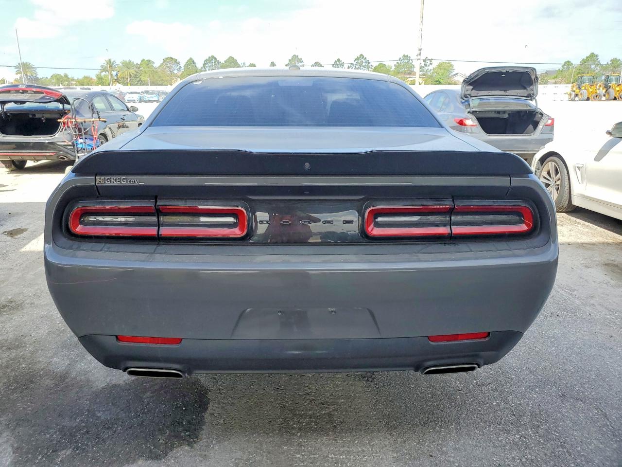 2023 Dodge Challenger Sxt Gray vin: 2C3CDZAG1PH600070
