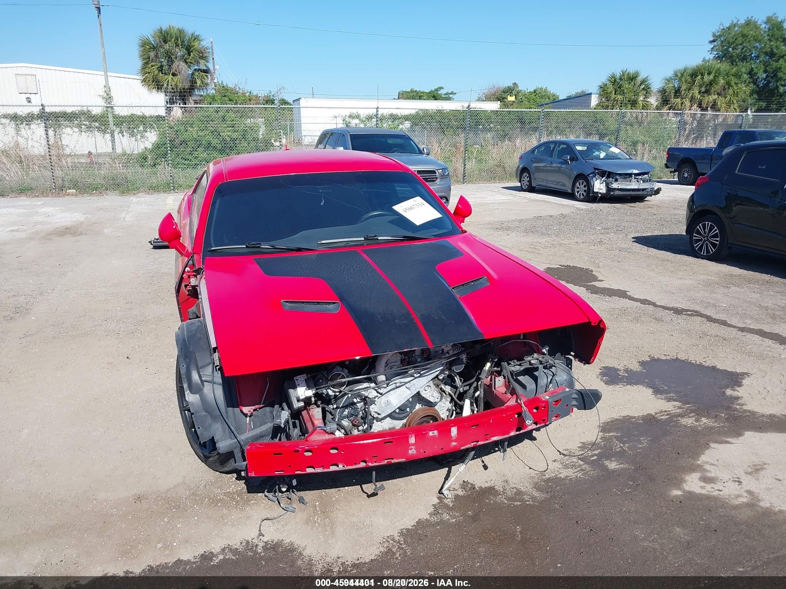 2015 Dodge Challenger Sxt Red vin: 2C3CDZAG2FH712066