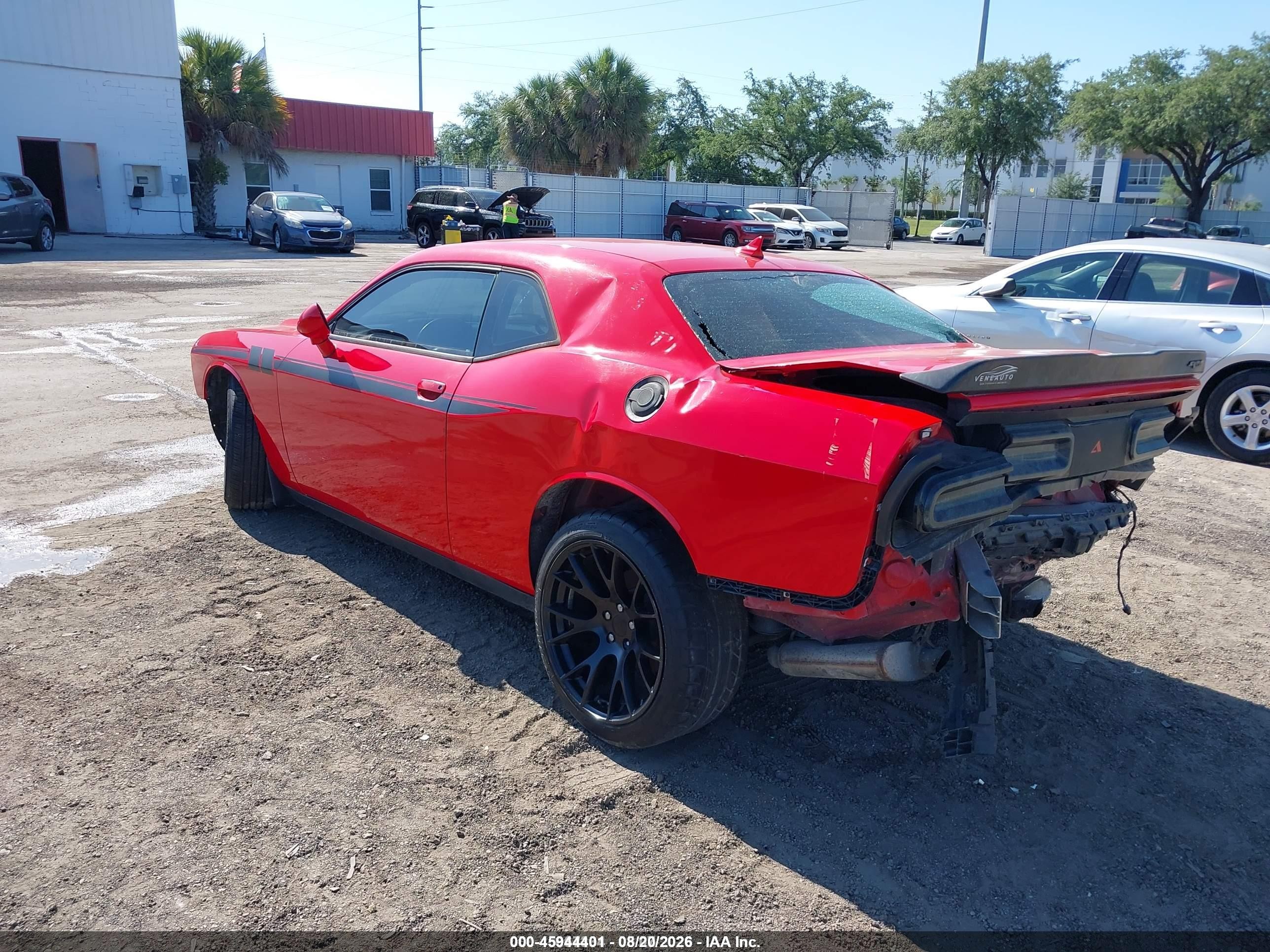 2015 Dodge Challenger Sxt Red vin: 2C3CDZAG2FH712066