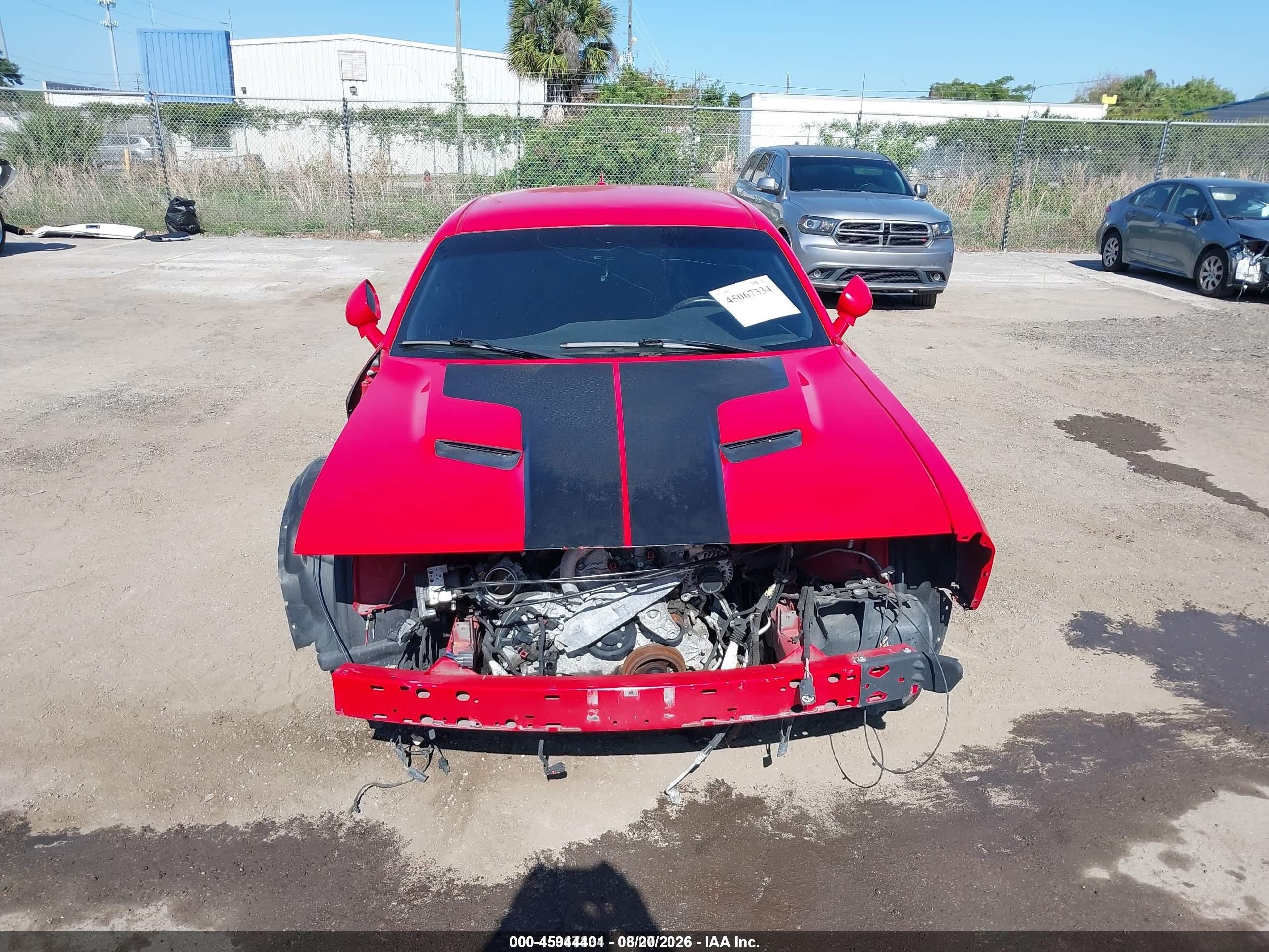 2015 Dodge Challenger Sxt Red vin: 2C3CDZAG2FH712066