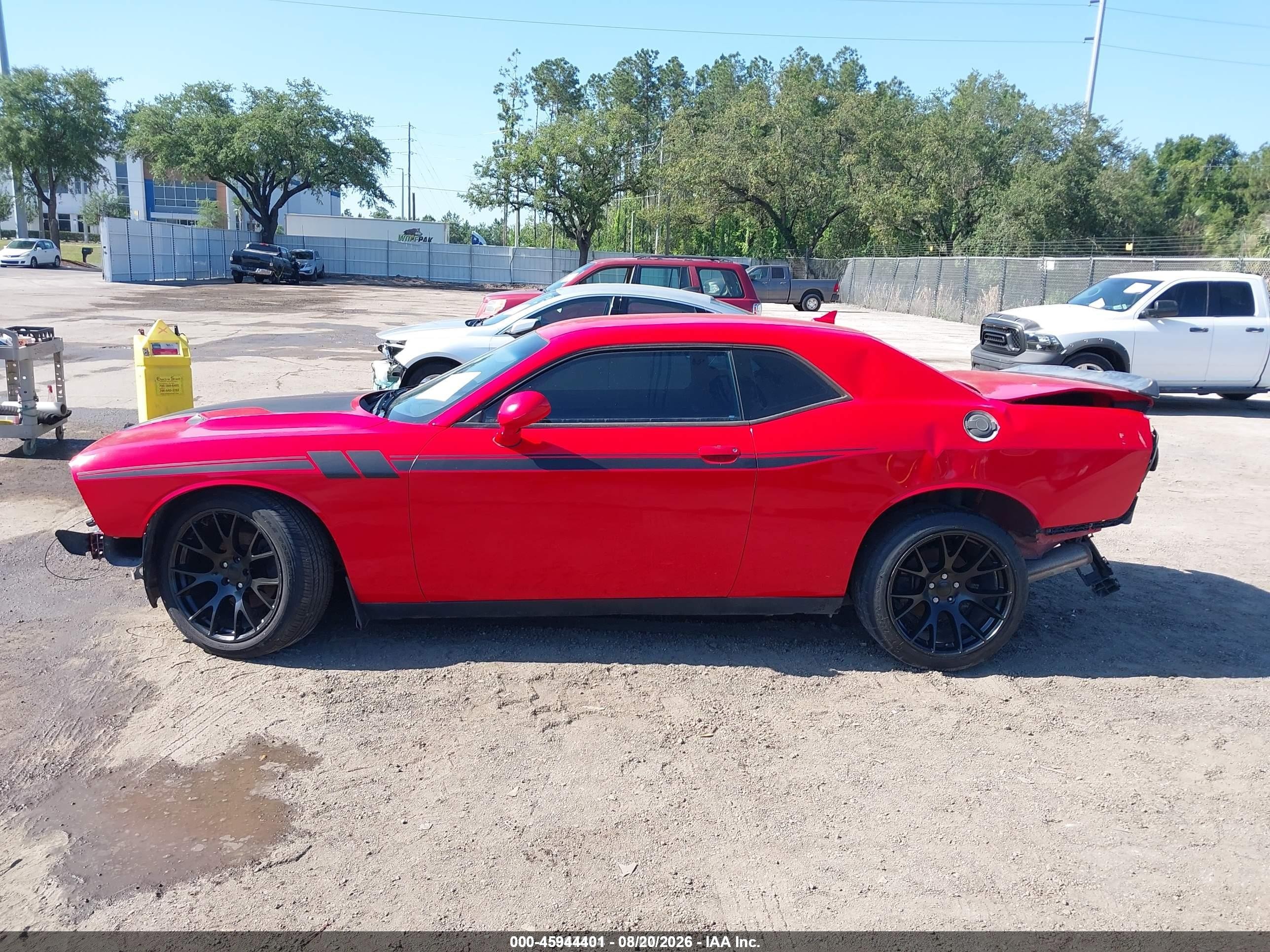 2015 Dodge Challenger Sxt Red vin: 2C3CDZAG2FH712066