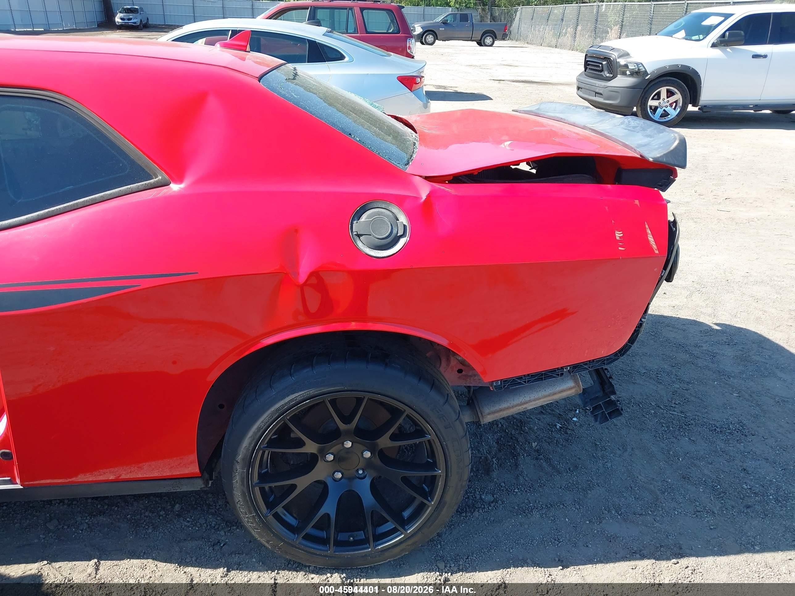 2015 Dodge Challenger Sxt Red vin: 2C3CDZAG2FH712066