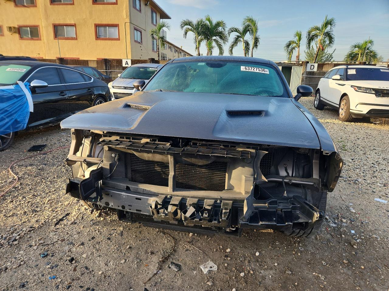 2015 Dodge Challenger Sxt Gray vin: 2C3CDZAG2FH724265