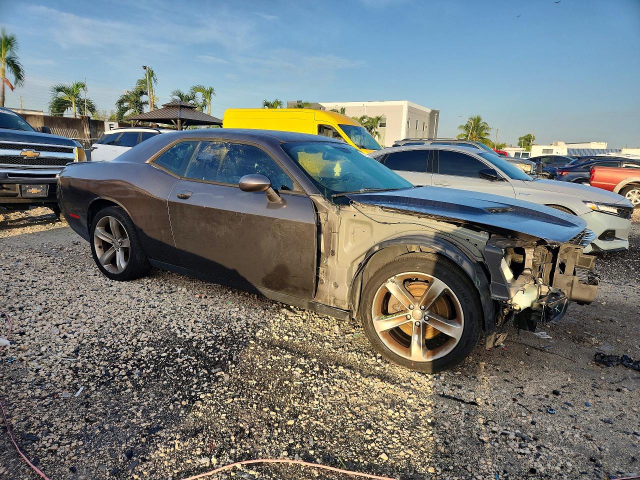 2015 Dodge Challenger Sxt Gray vin: 2C3CDZAG2FH724265