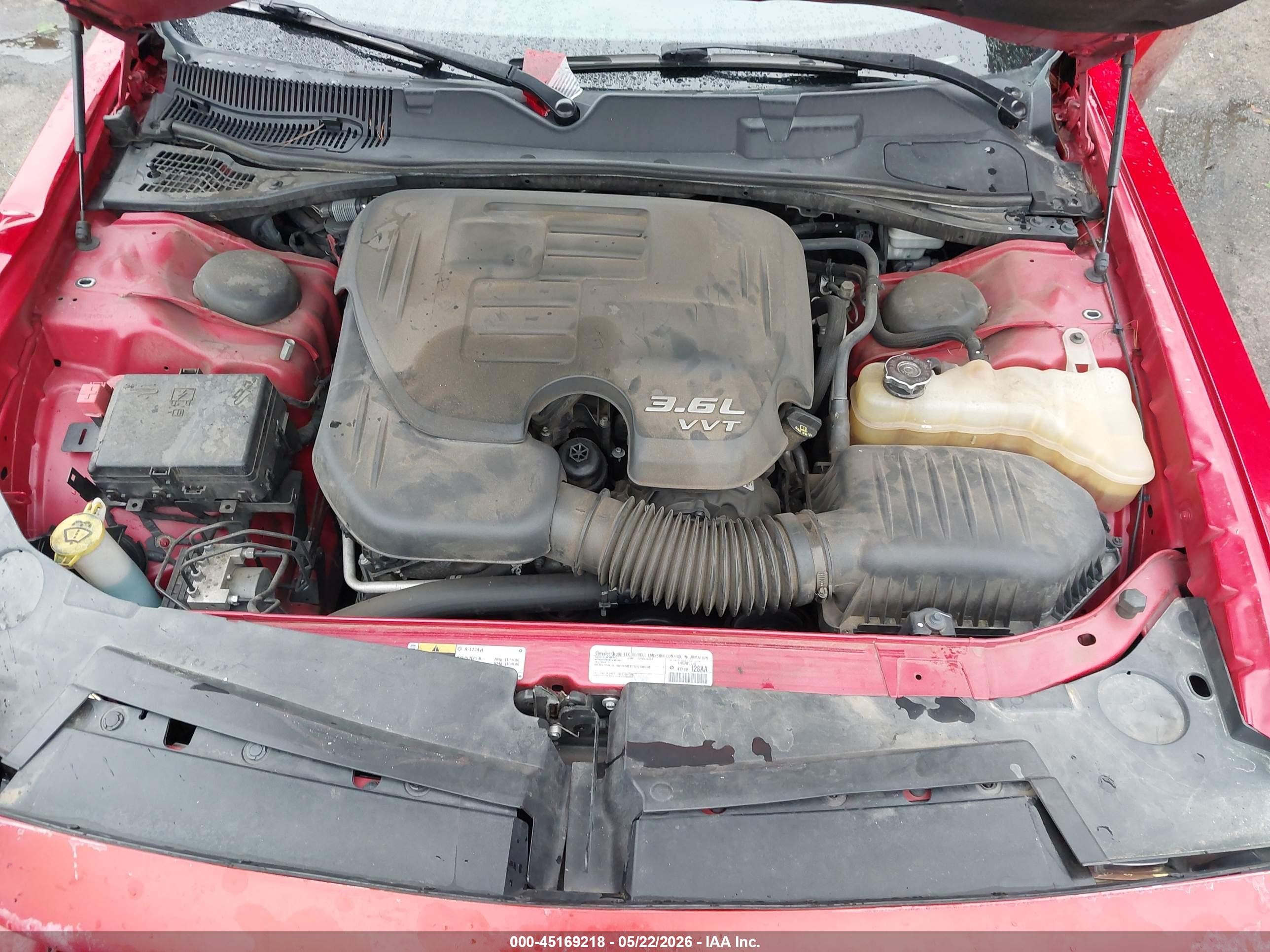 2015 Dodge Challenger Sxt Red vin: 2C3CDZAG2FH728168