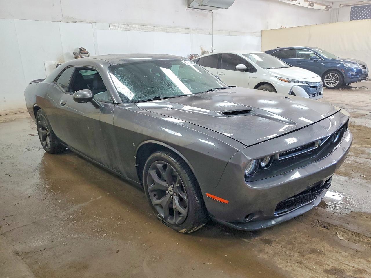 2015 Dodge Challenger Sxt Gray vin: 2C3CDZAG2FH728185