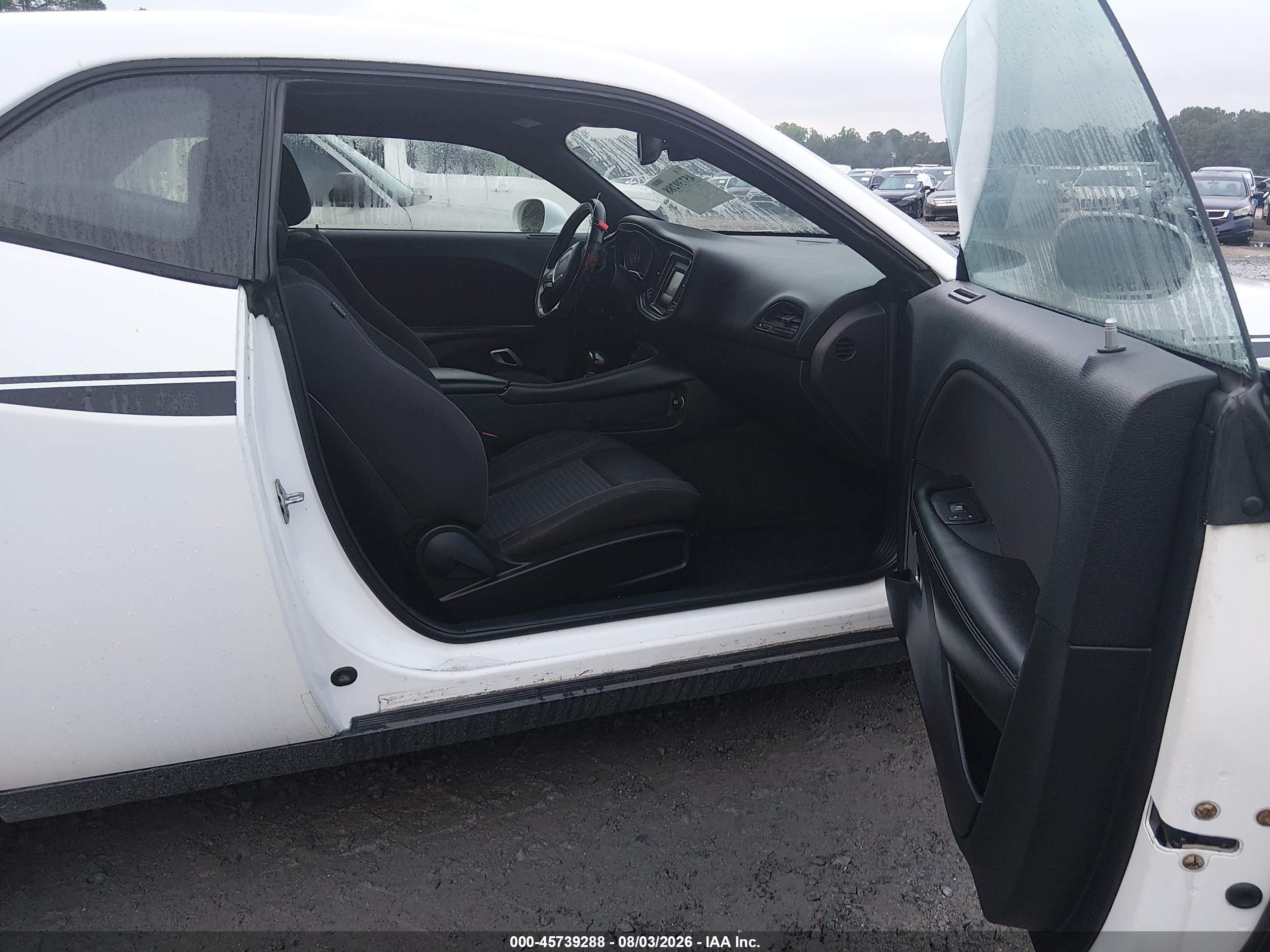 2015 Dodge Challenger Sxt White vin: 2C3CDZAG2FH793831