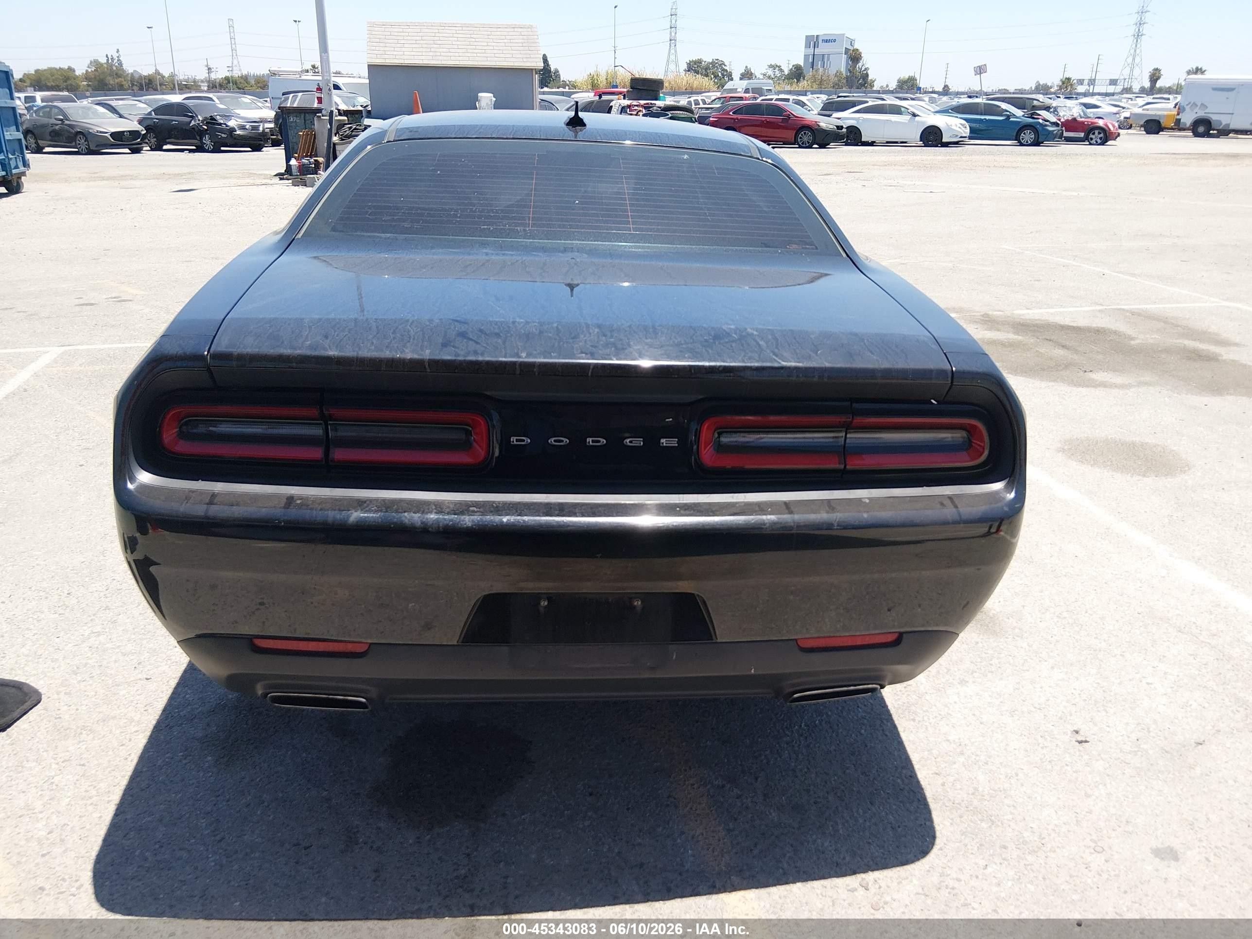 2015 Dodge Challenger Sxt Black vin: 2C3CDZAG2FH910694
