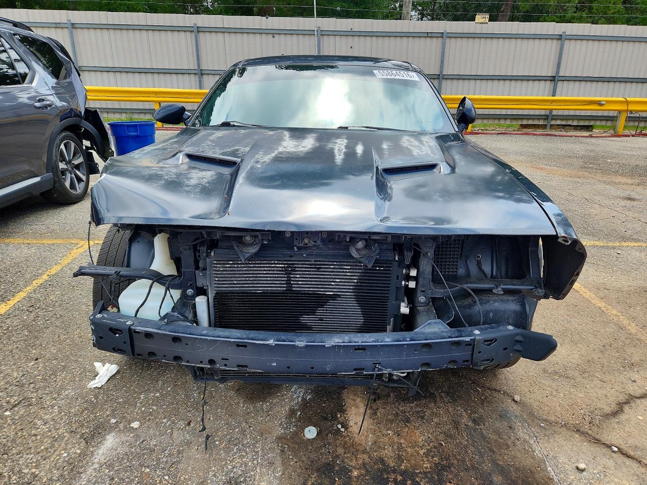 2018 Dodge Challenger Sxt Gray vin: 2C3CDZAG2JH321542