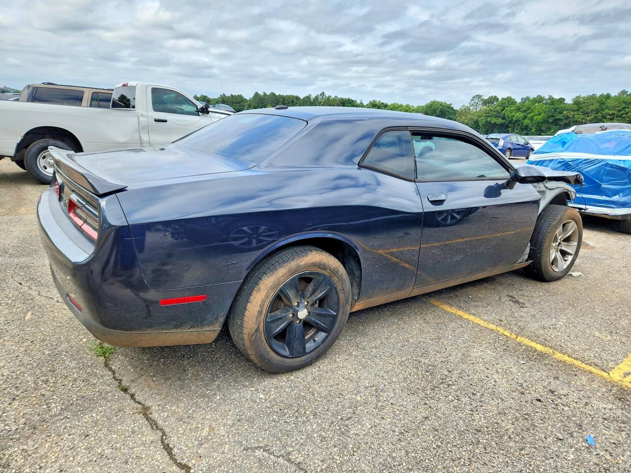2018 Dodge Challenger Sxt Gray vin: 2C3CDZAG2JH321542