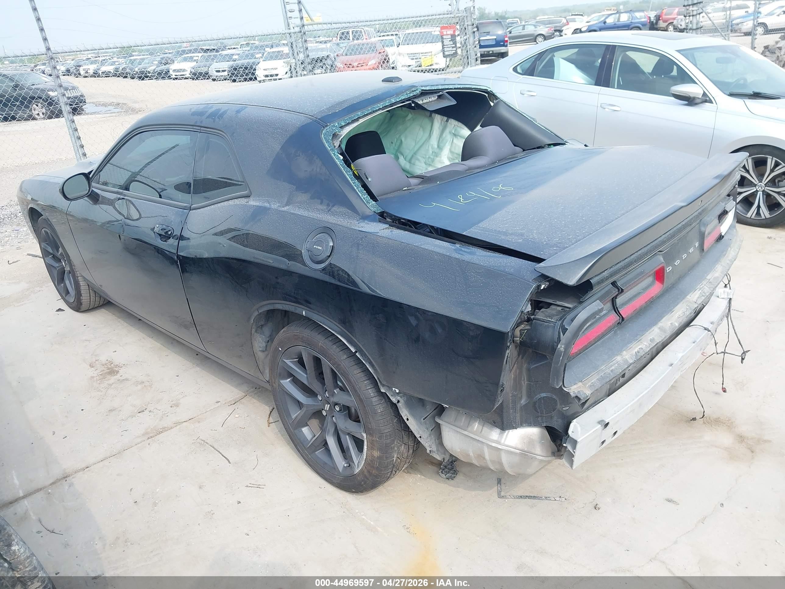 2019 Dodge Challenger Sxt Black vin: 2C3CDZAG2KH670198