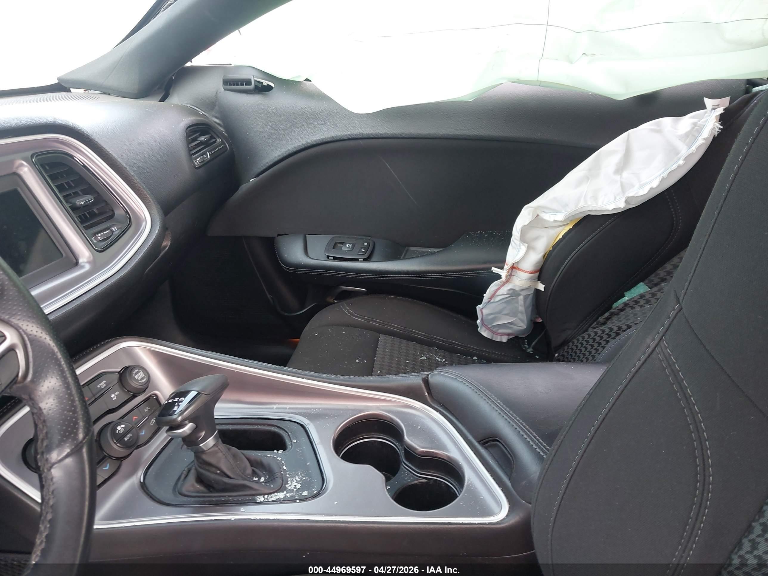 2019 Dodge Challenger Sxt Black vin: 2C3CDZAG2KH670198