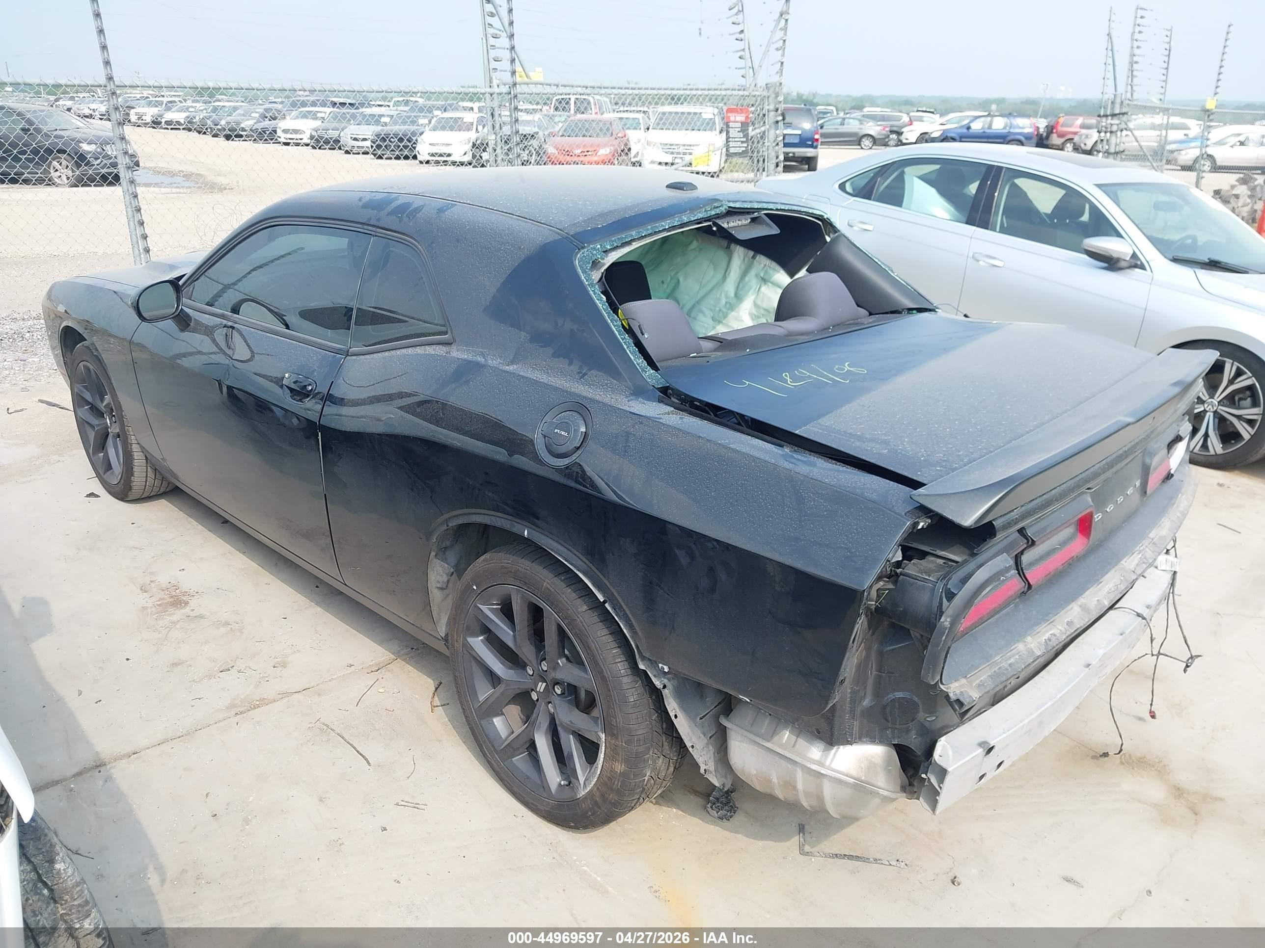 2019 Dodge Challenger Sxt Black vin: 2C3CDZAG2KH670198