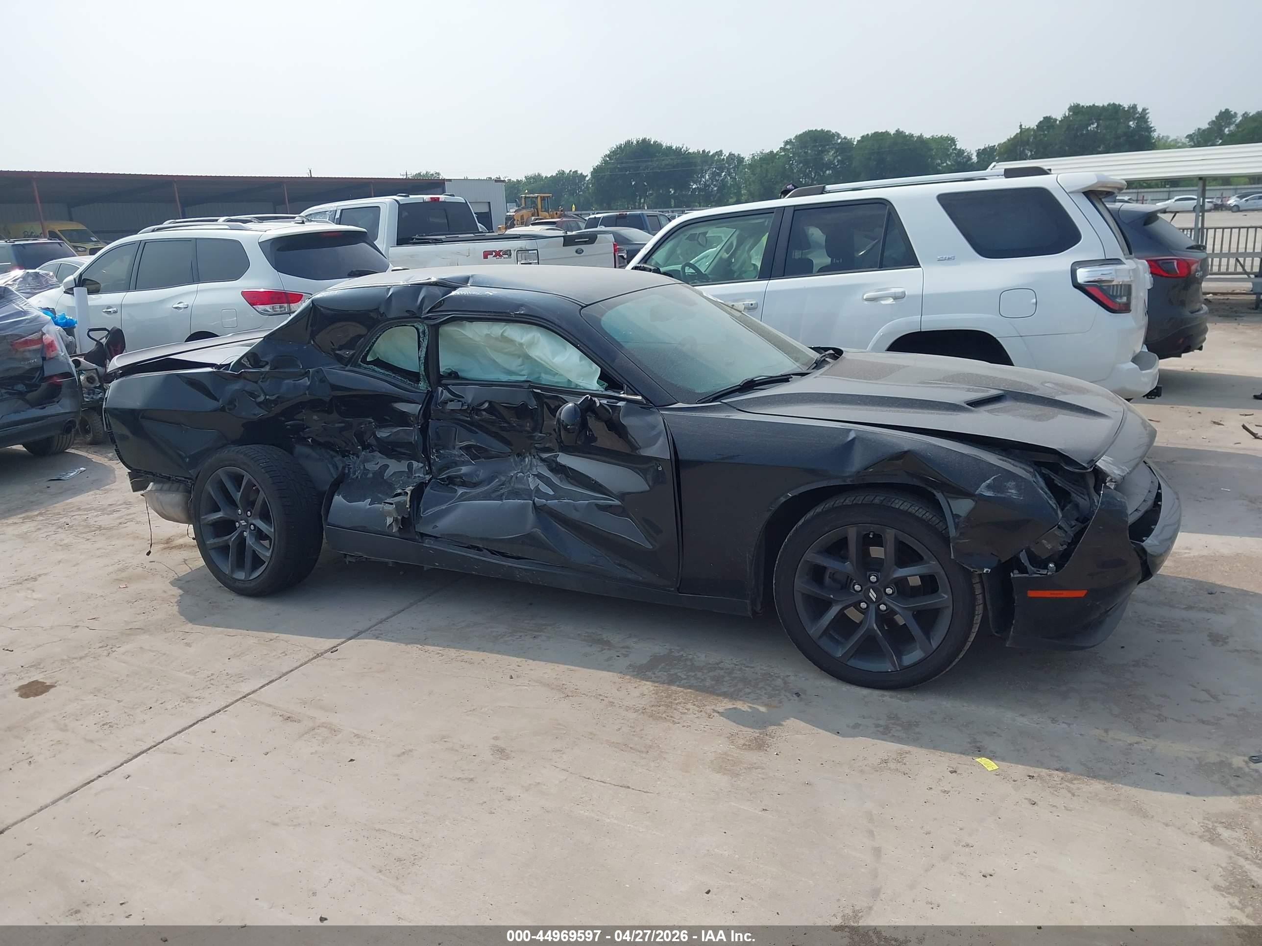 2019 Dodge Challenger Sxt Black vin: 2C3CDZAG2KH670198