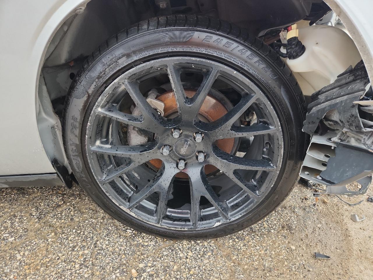 2019 Dodge Challenger Sxt Серебряный vin: 2C3CDZAG2KH679564 Damage: Right Front Wheel, Aftermarket, Acceptable