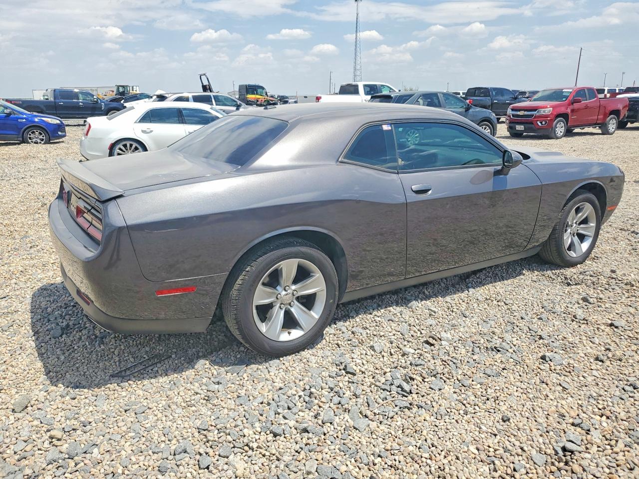 2020 Dodge Challenger Sxt Gray vin: 2C3CDZAG2LH105337