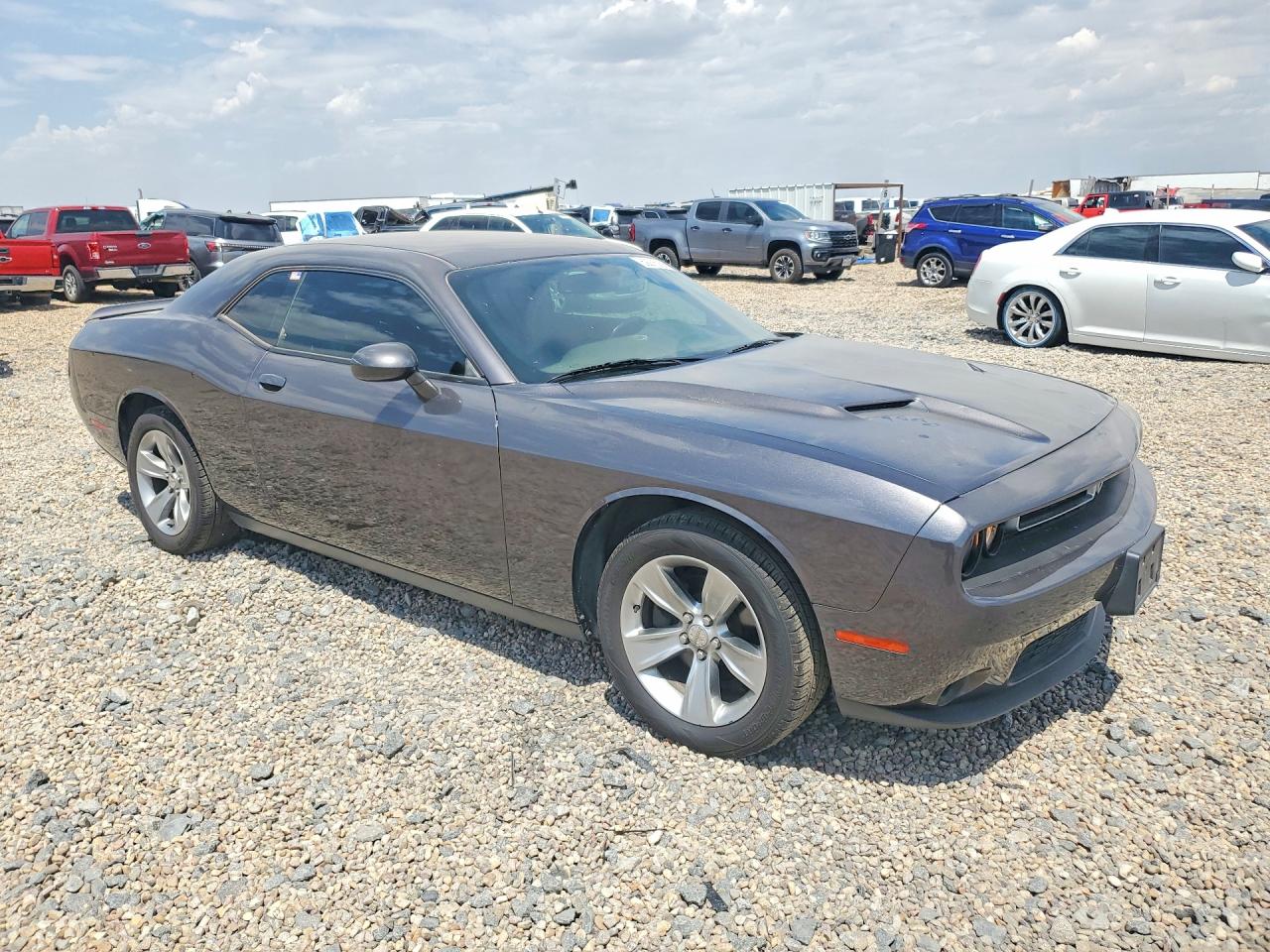 2020 Dodge Challenger Sxt Gray vin: 2C3CDZAG2LH105337