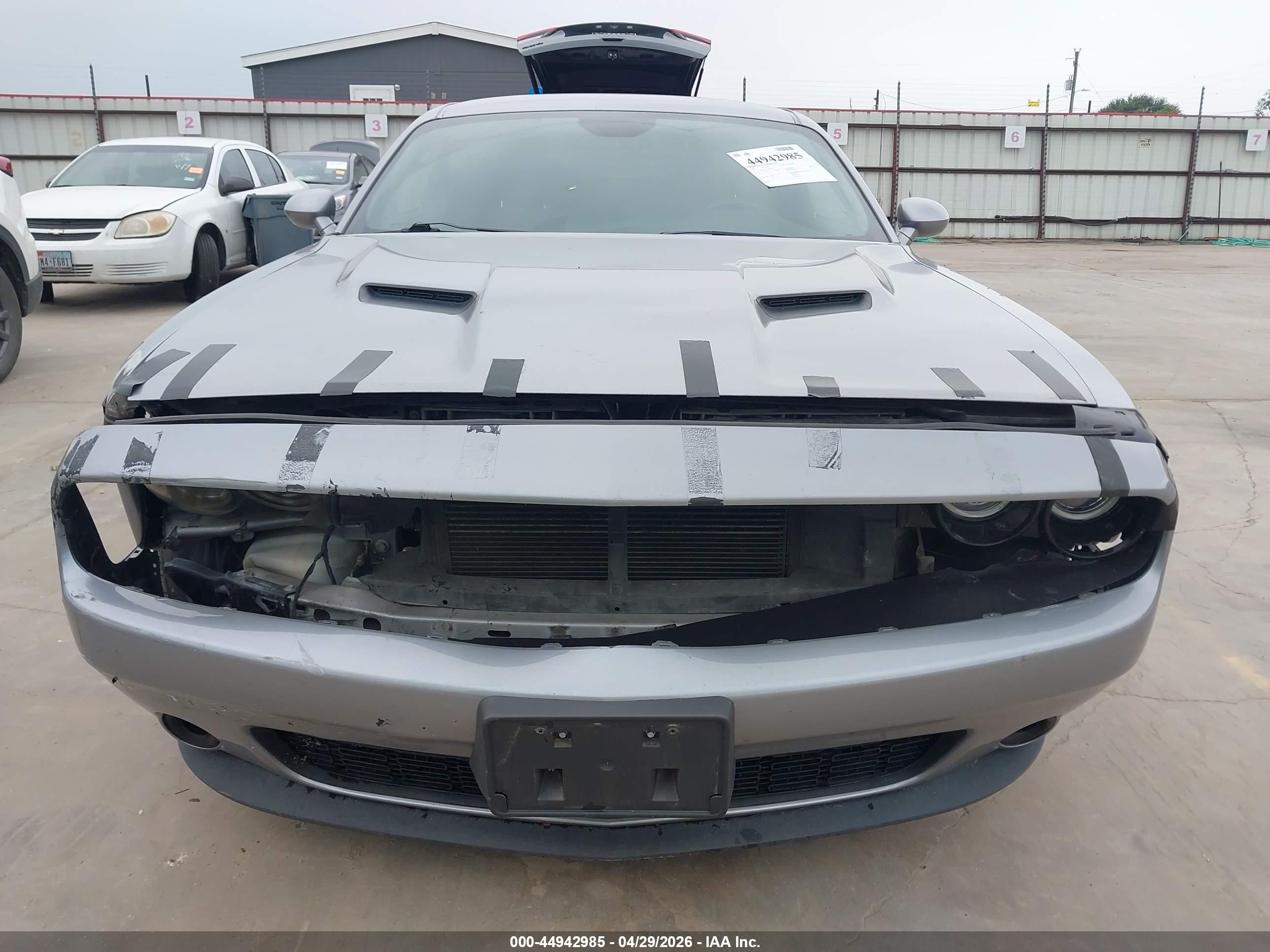 2015 Dodge Challenger Sxt Gray vin: 2C3CDZAG3FH702243