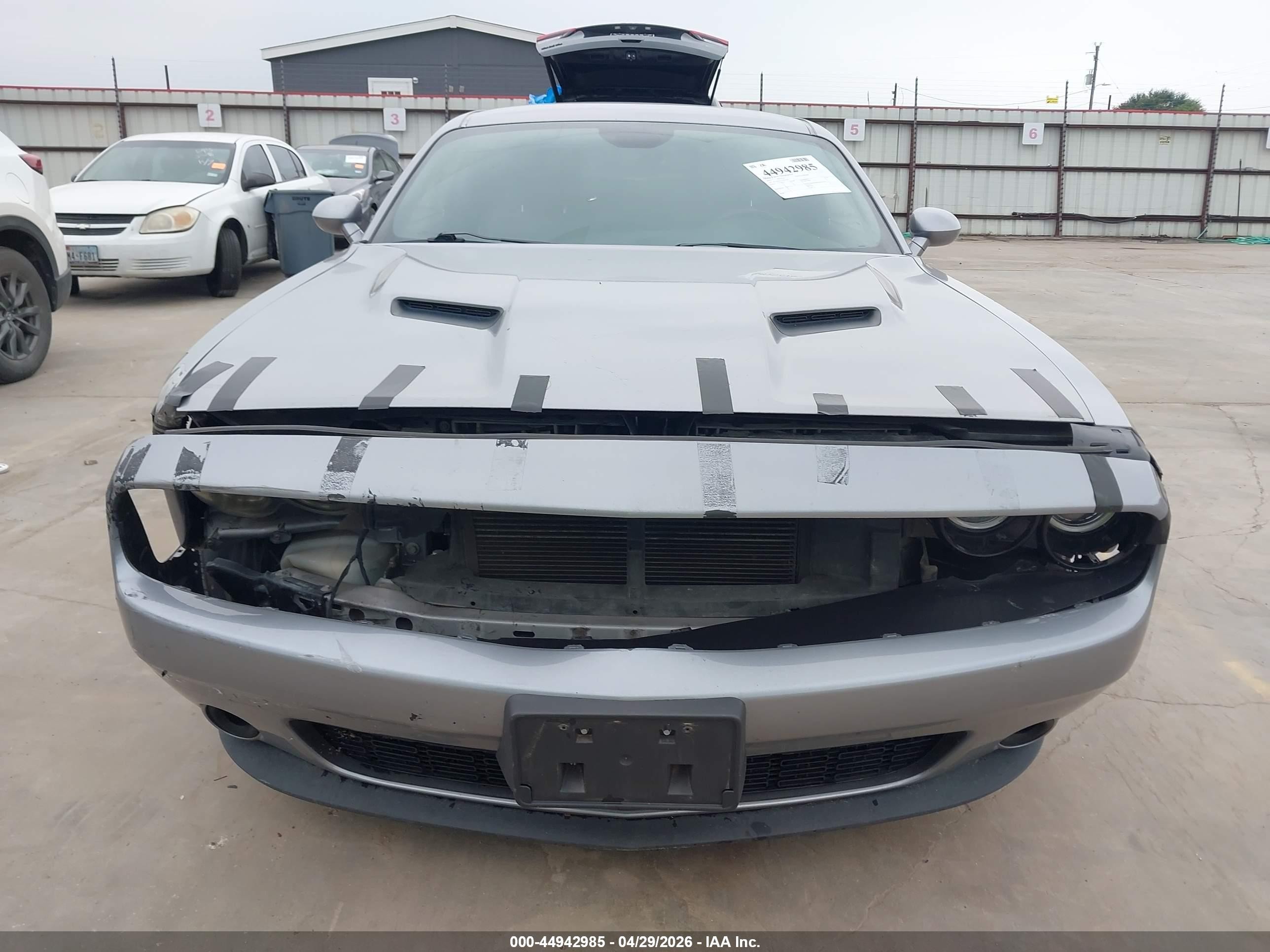 2015 Dodge Challenger Sxt Gray vin: 2C3CDZAG3FH702243