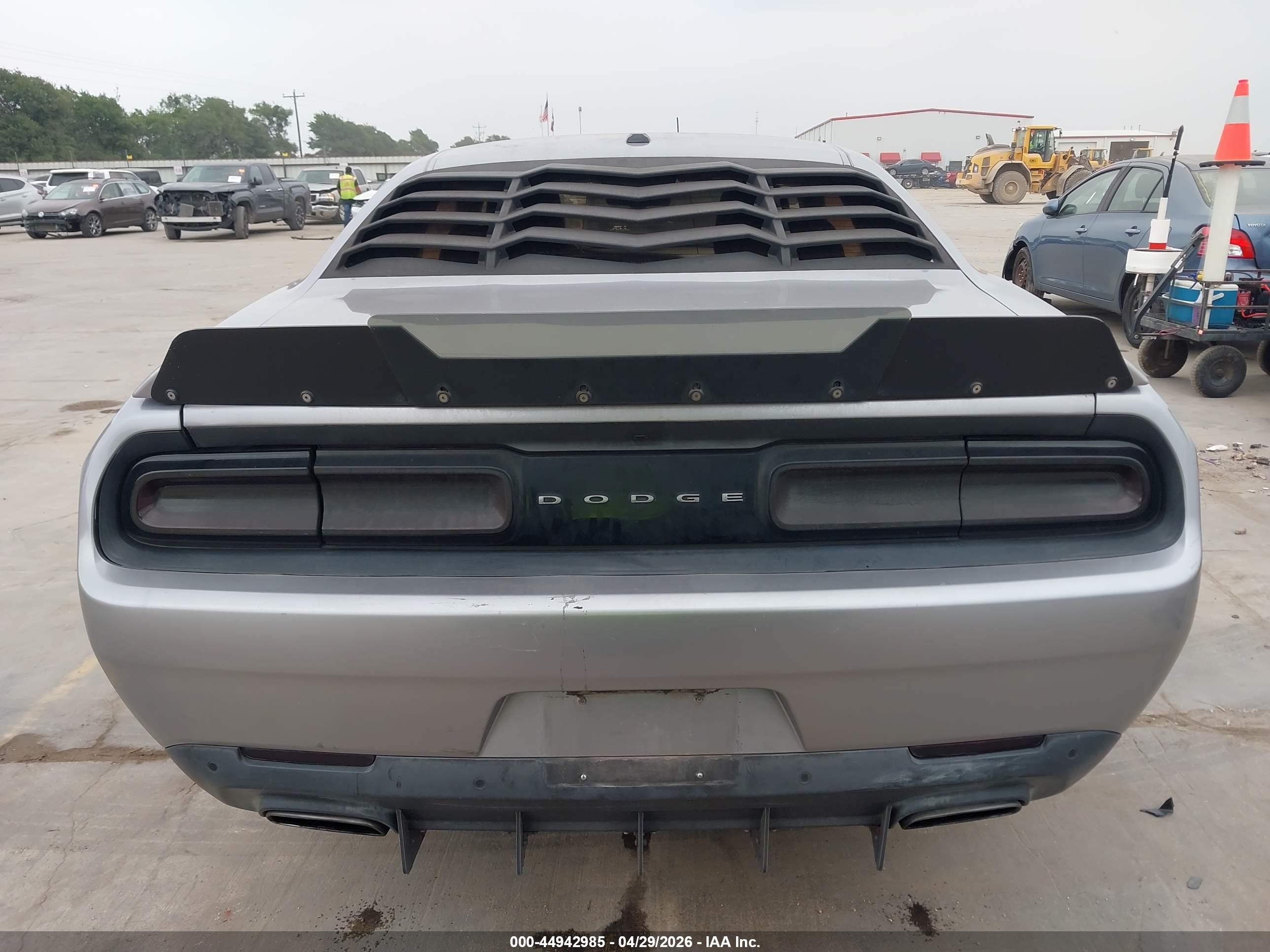 2015 Dodge Challenger Sxt Gray vin: 2C3CDZAG3FH702243