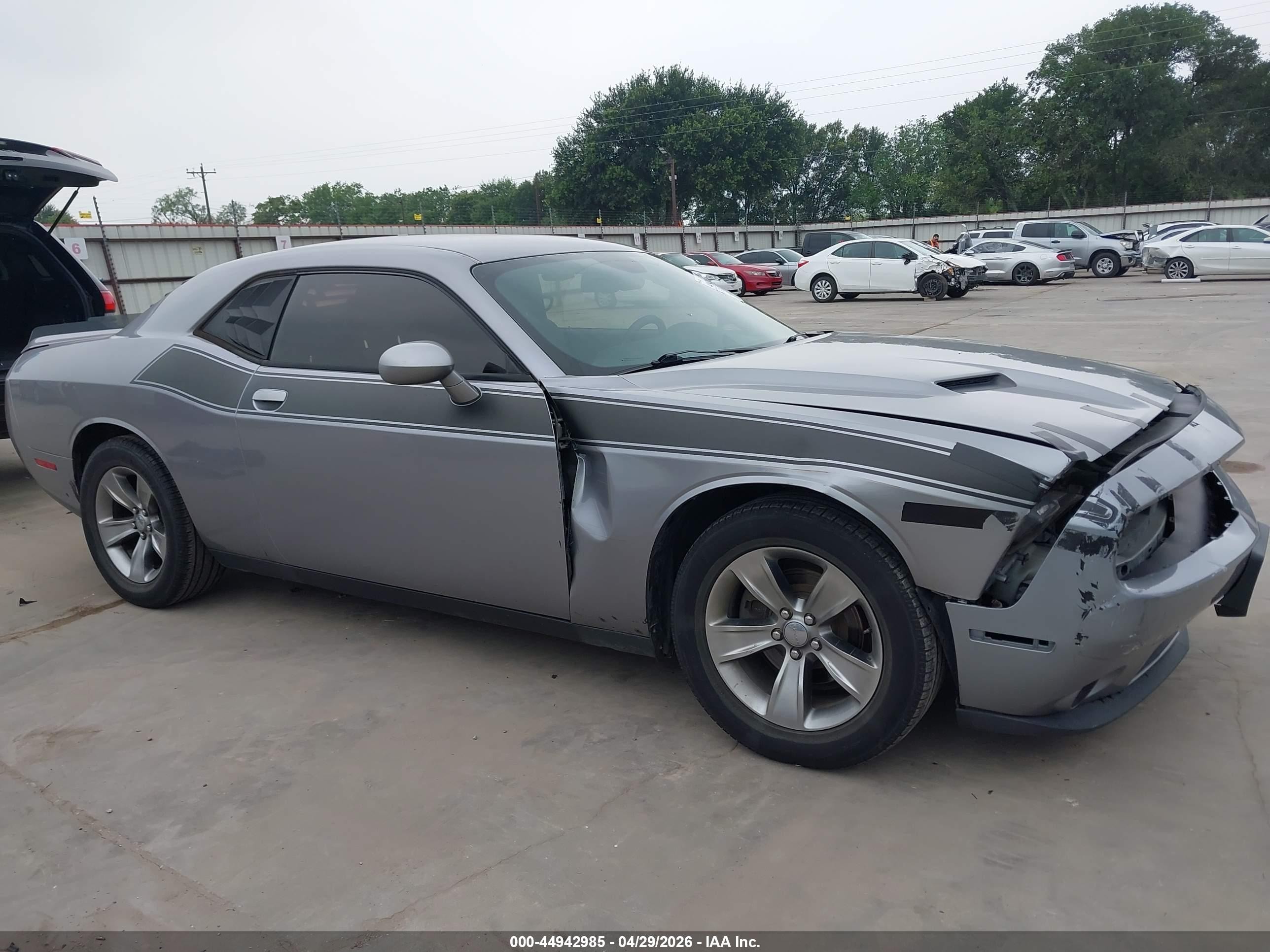 2015 Dodge Challenger Sxt Gray vin: 2C3CDZAG3FH702243