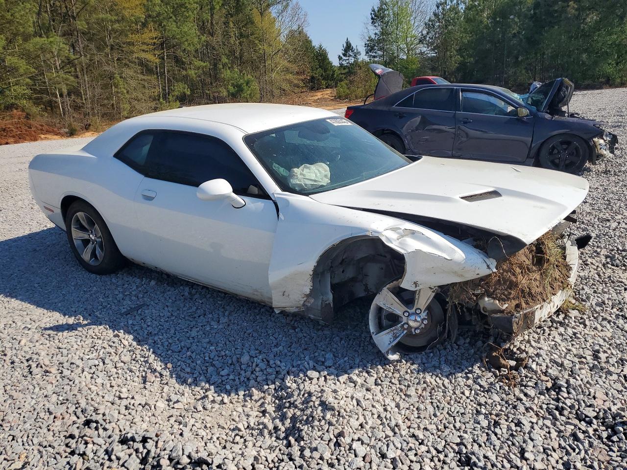 2015 Dodge Challenger Sxt White vin: 2C3CDZAG3FH720032