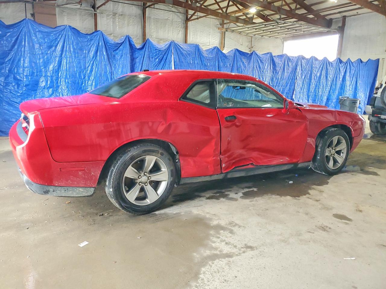 2015 Dodge Challenger Sxt Red vin: 2C3CDZAG3FH723612