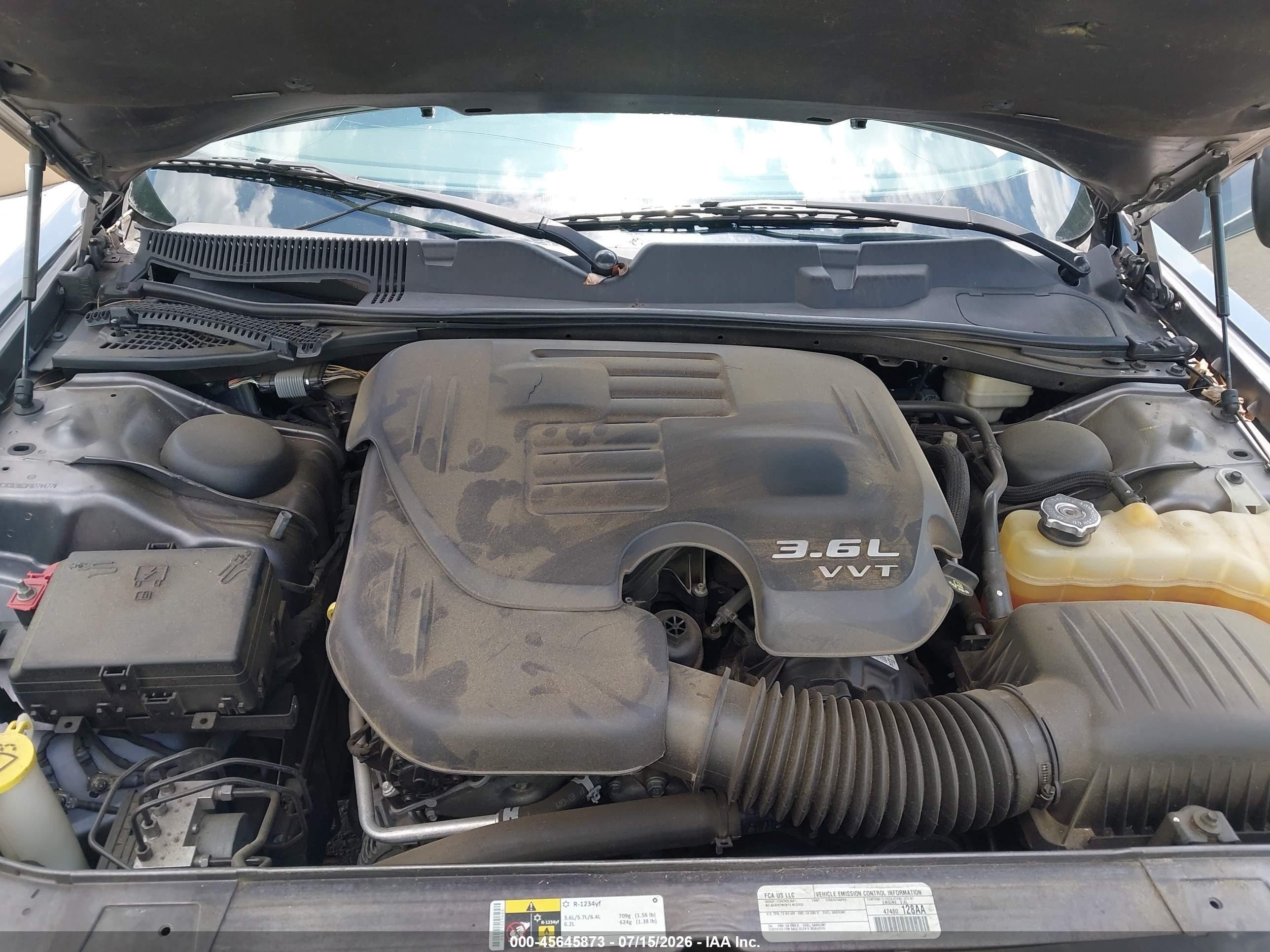 2015 Dodge Challenger Sxt Gray vin: 2C3CDZAG3FH774477
