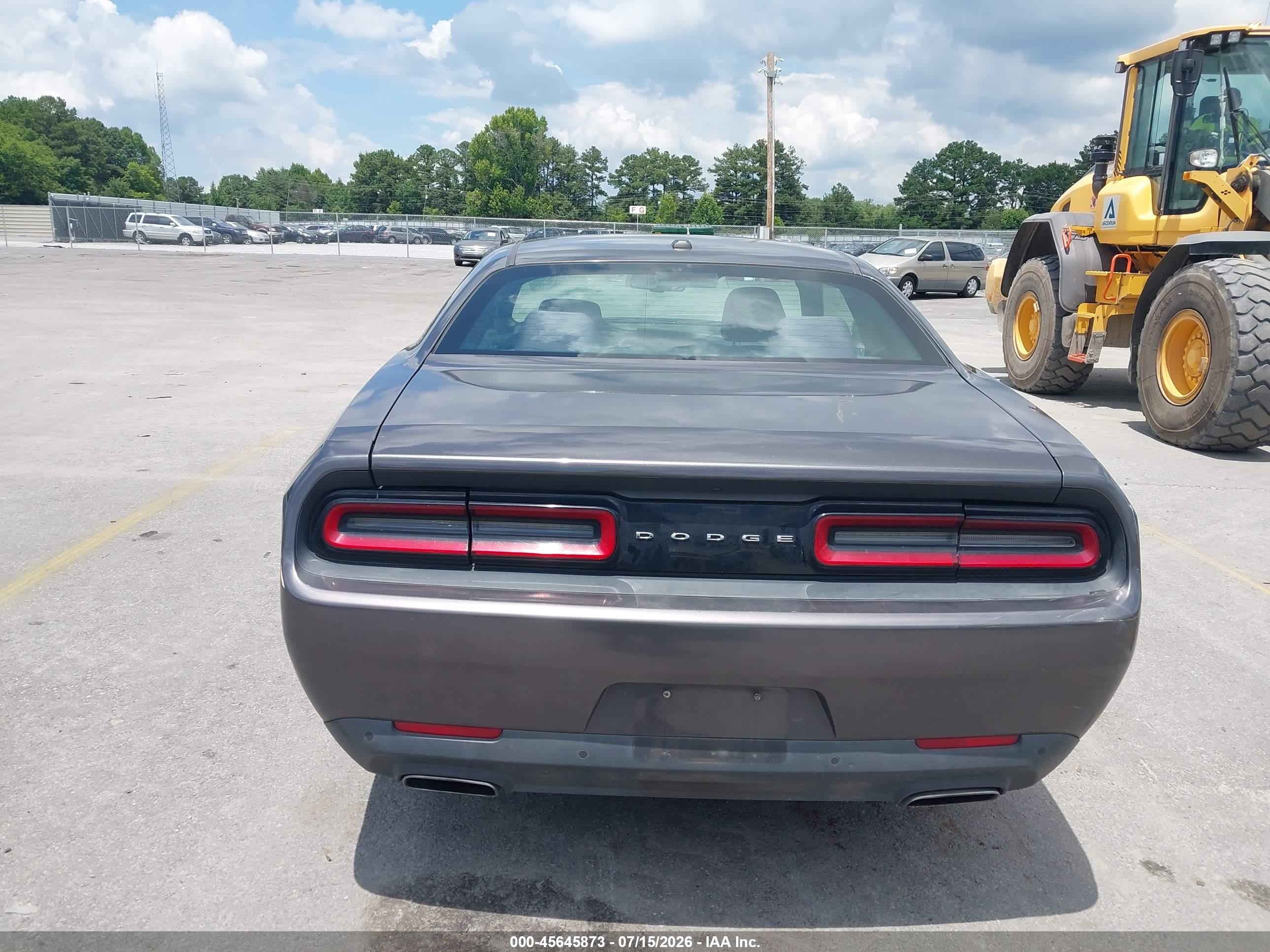 2015 Dodge Challenger Sxt Gray vin: 2C3CDZAG3FH774477