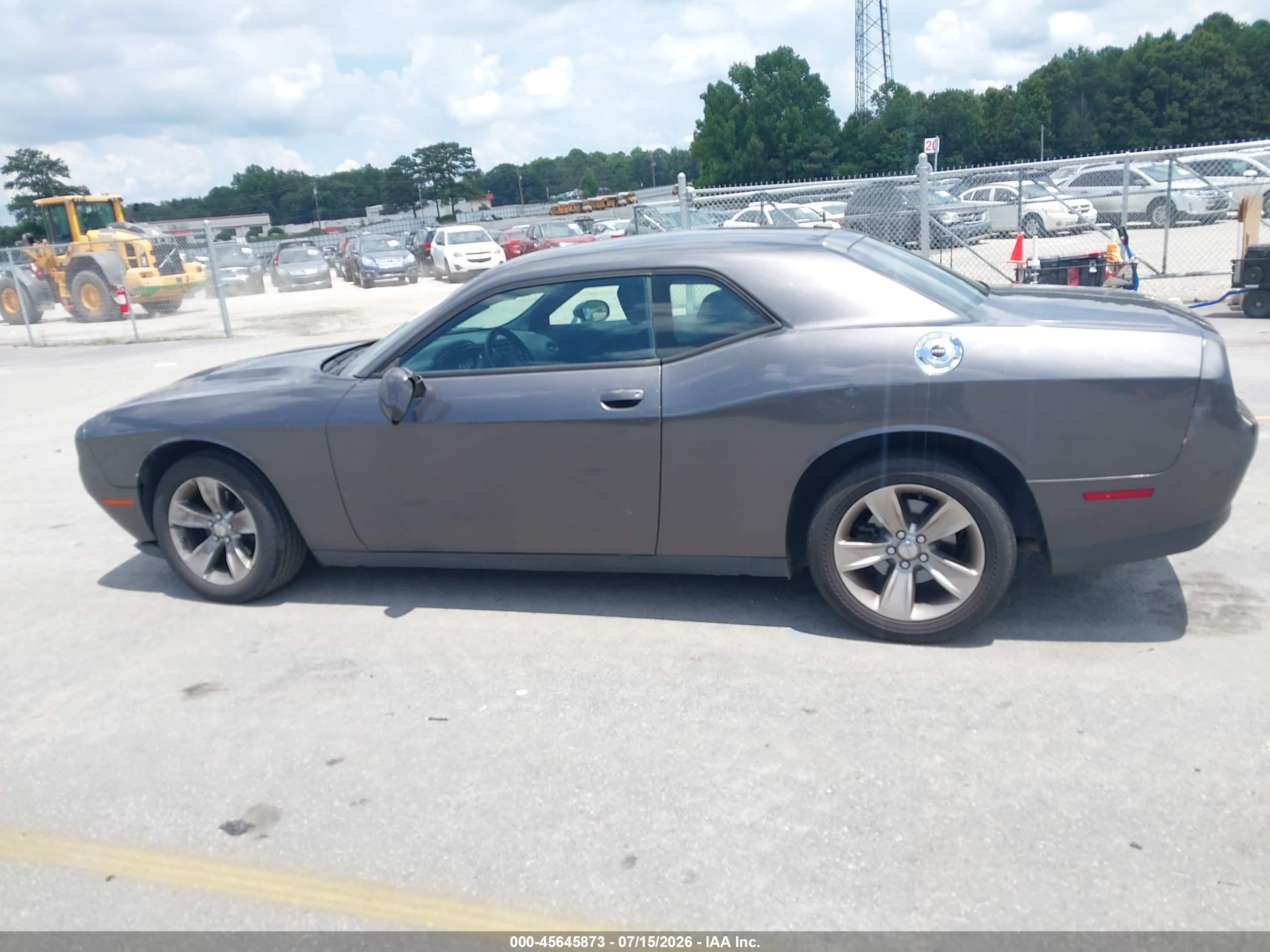 2015 Dodge Challenger Sxt Gray vin: 2C3CDZAG3FH774477