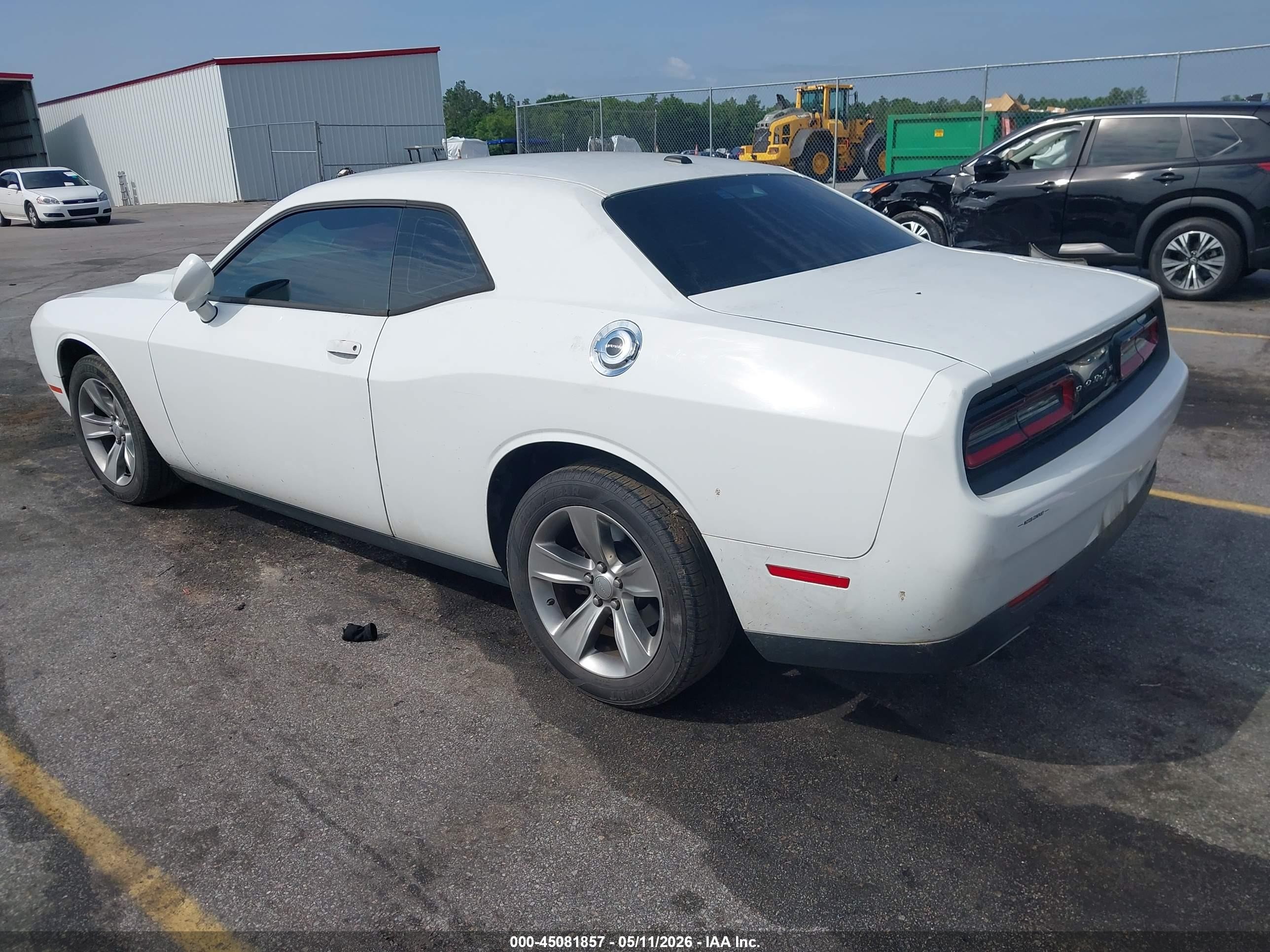 2015 Dodge Challenger Sxt White vin: 2C3CDZAG3FH822026
