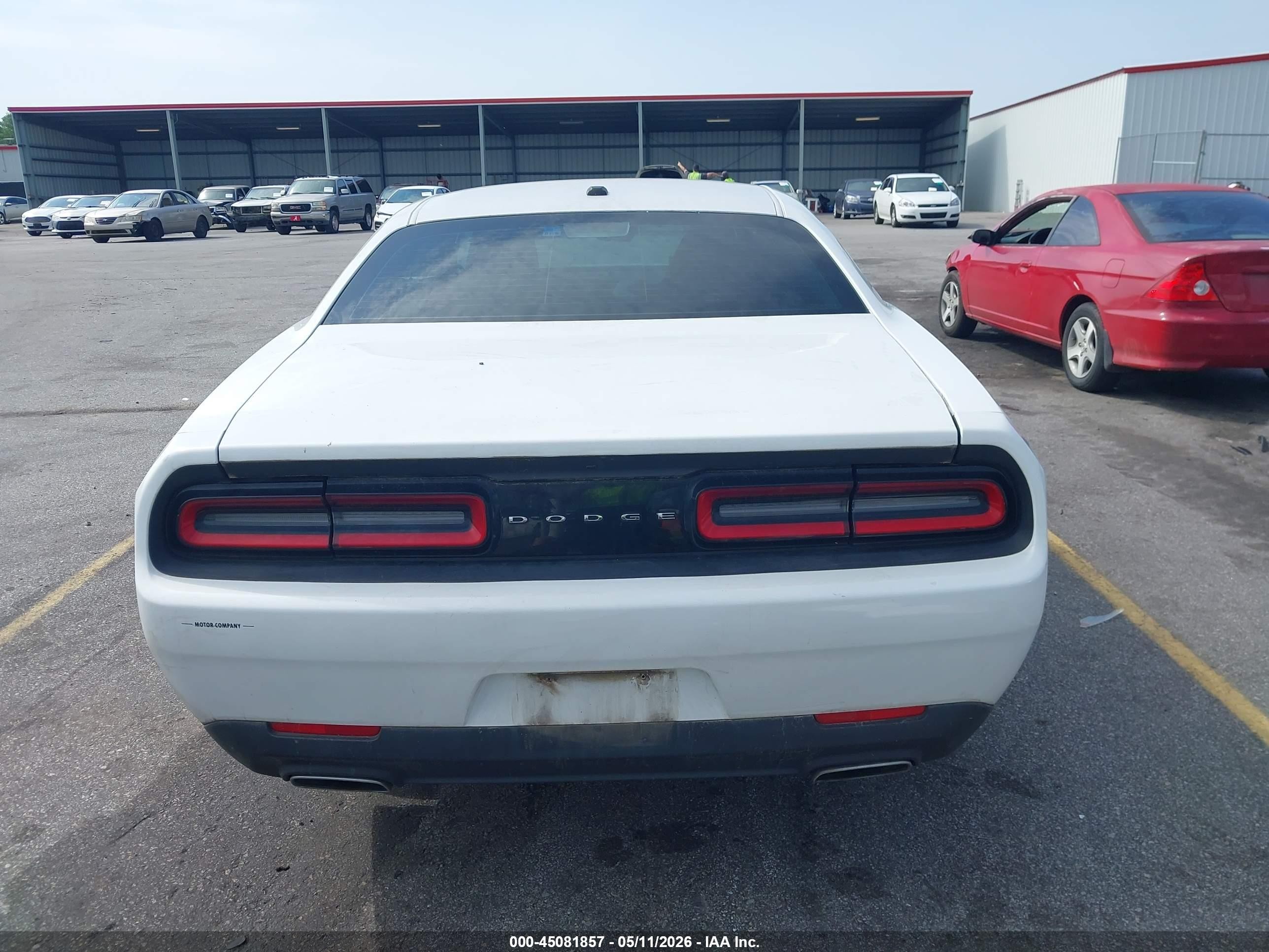2015 Dodge Challenger Sxt White vin: 2C3CDZAG3FH822026