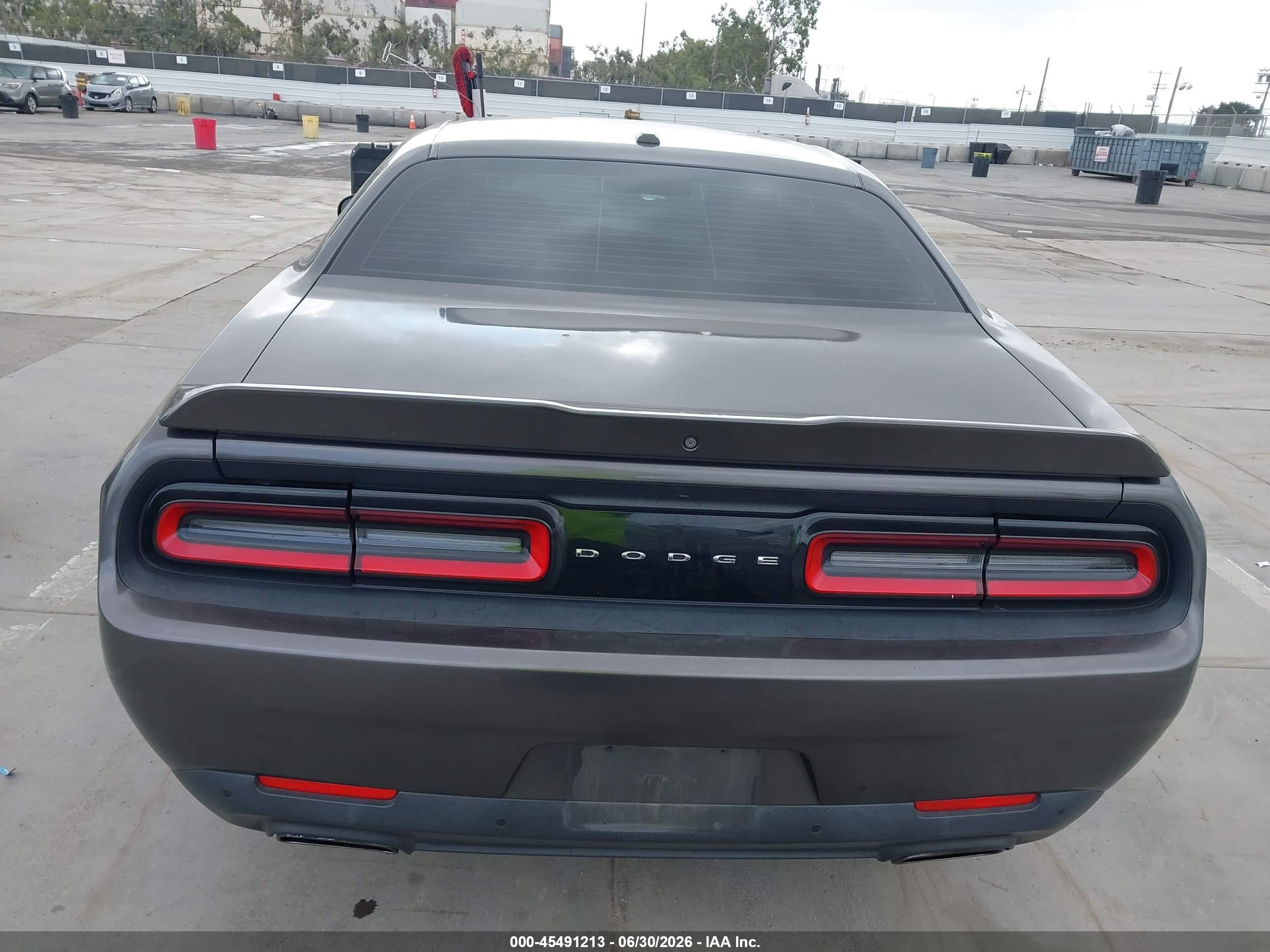 2015 Dodge Challenger Sxt Gray vin: 2C3CDZAG3FH855883