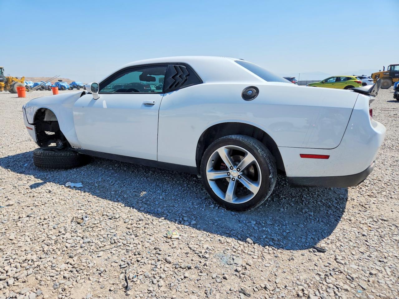 2015 Dodge Challenger Sxt White vin: 2C3CDZAG3FH909778