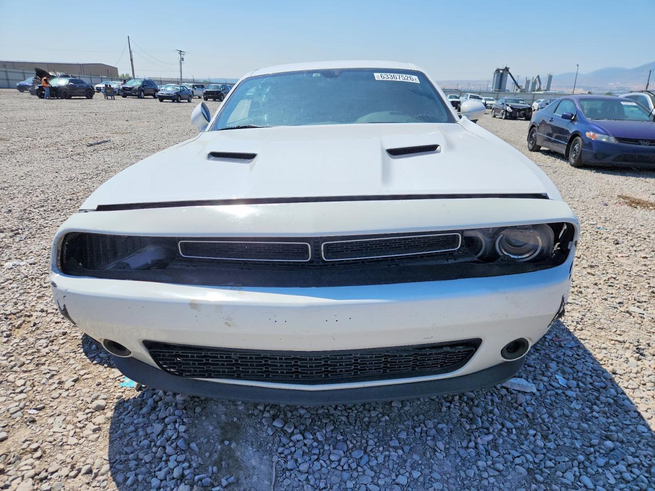 2015 Dodge Challenger Sxt White vin: 2C3CDZAG3FH909778