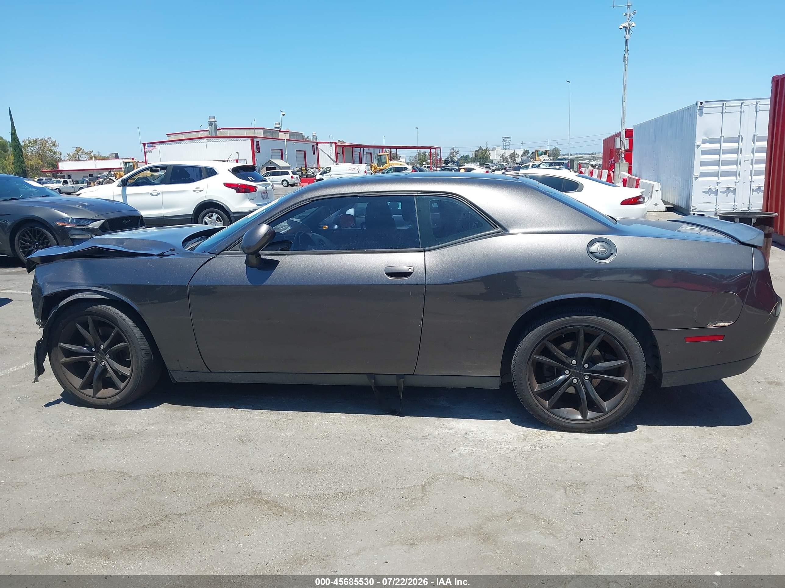 2016 Dodge Challenger Sxt Plus Gray vin: 2C3CDZAG3GH337287