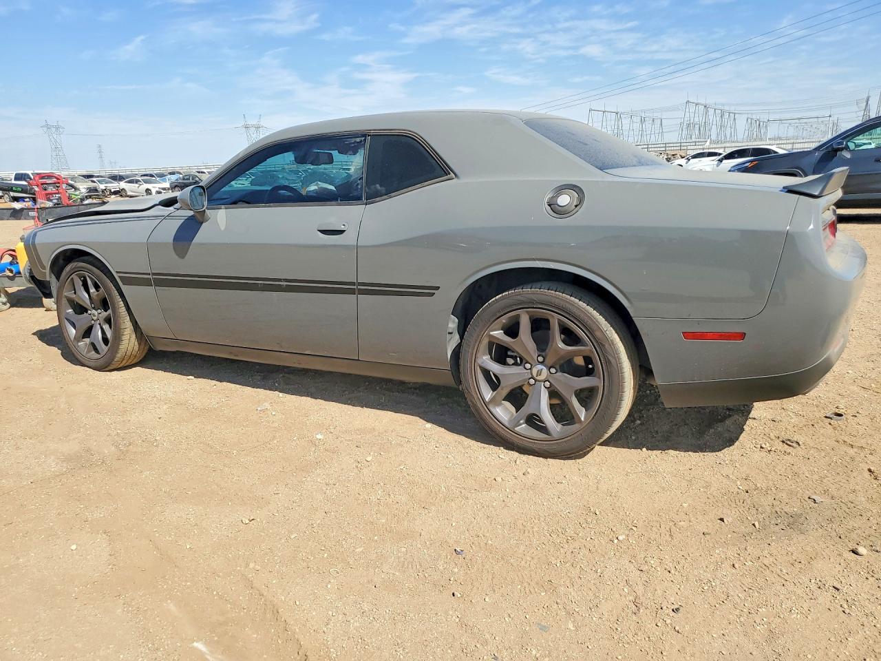 2017 Dodge Challenger Sxt Gray vin: 2C3CDZAG3HH629295
