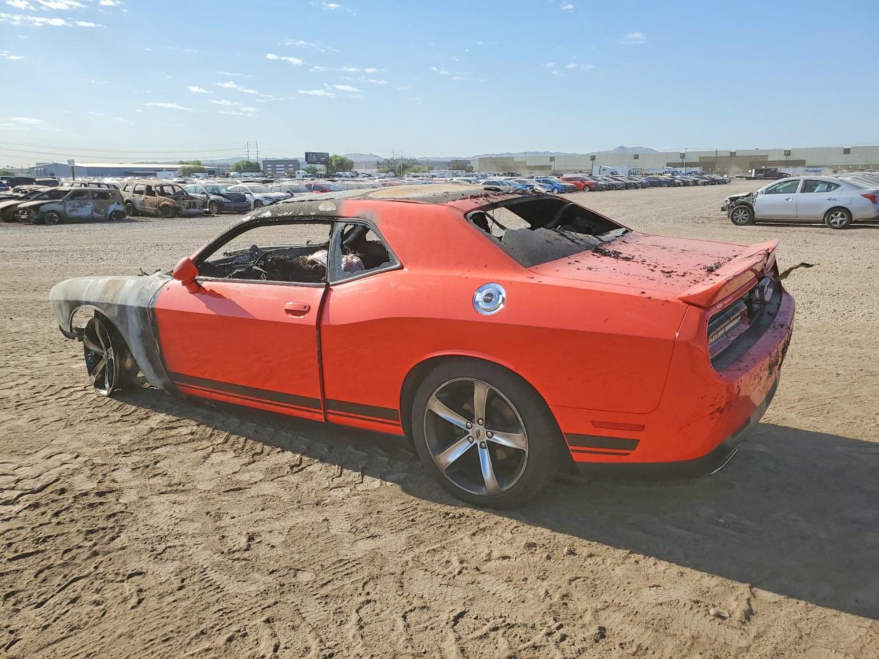 2019 Dodge Challenger Sxt Orange vin: 2C3CDZAG3KH649666