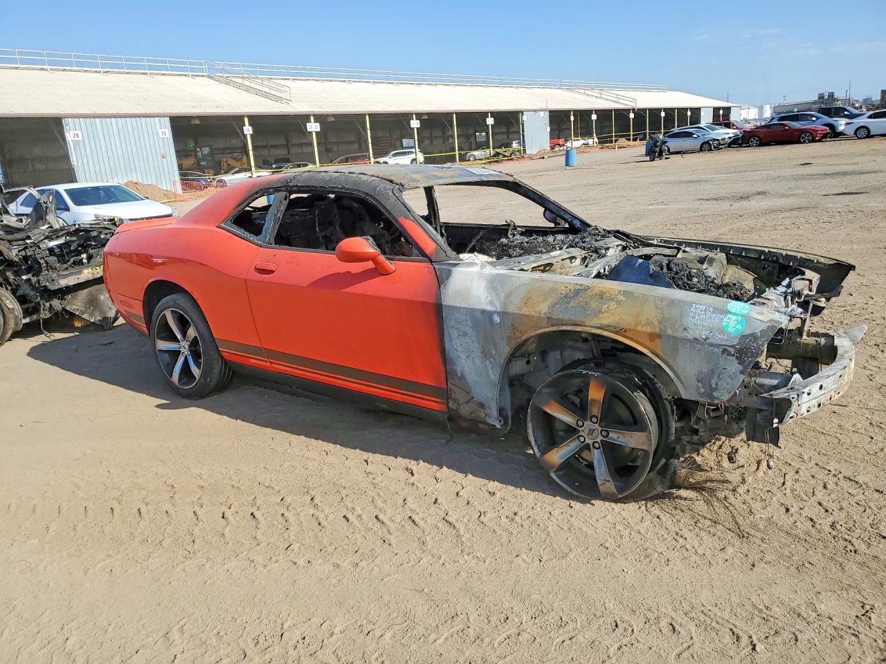 2019 Dodge Challenger Sxt Orange vin: 2C3CDZAG3KH649666
