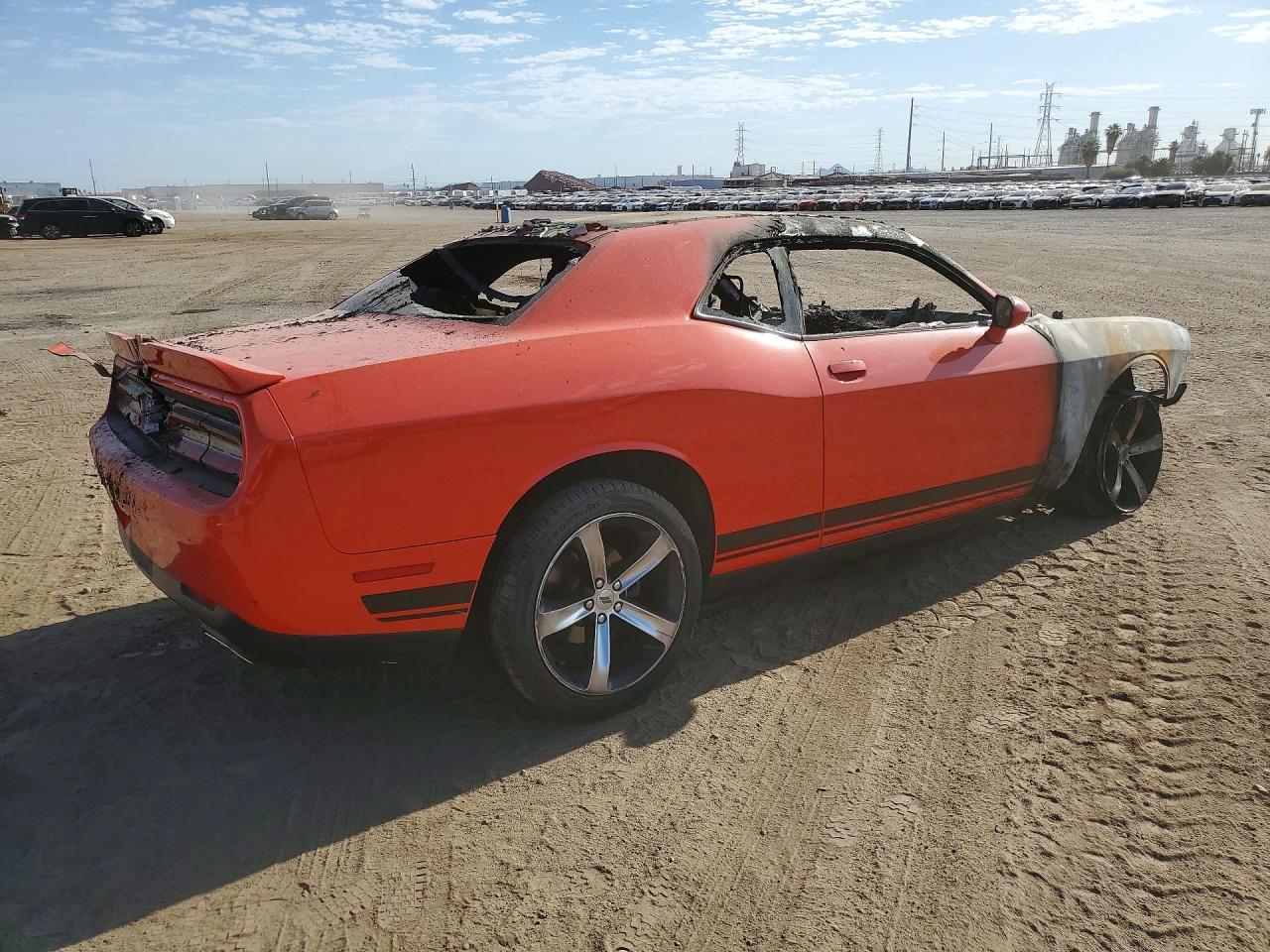 2019 Dodge Challenger Sxt Orange vin: 2C3CDZAG3KH649666