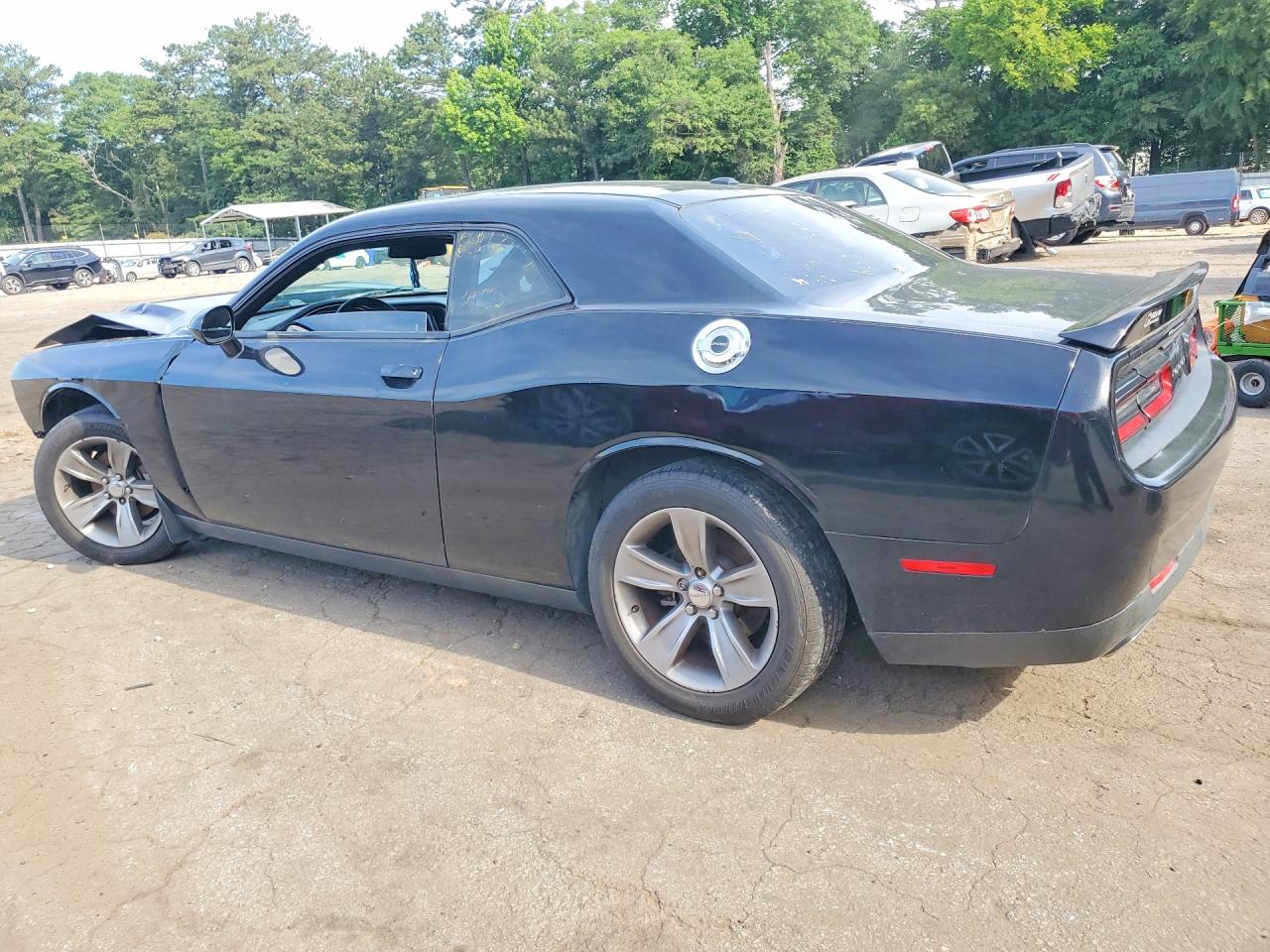 2019 Dodge Challenger Sxt Черный vin: 2C3CDZAG3KH672168