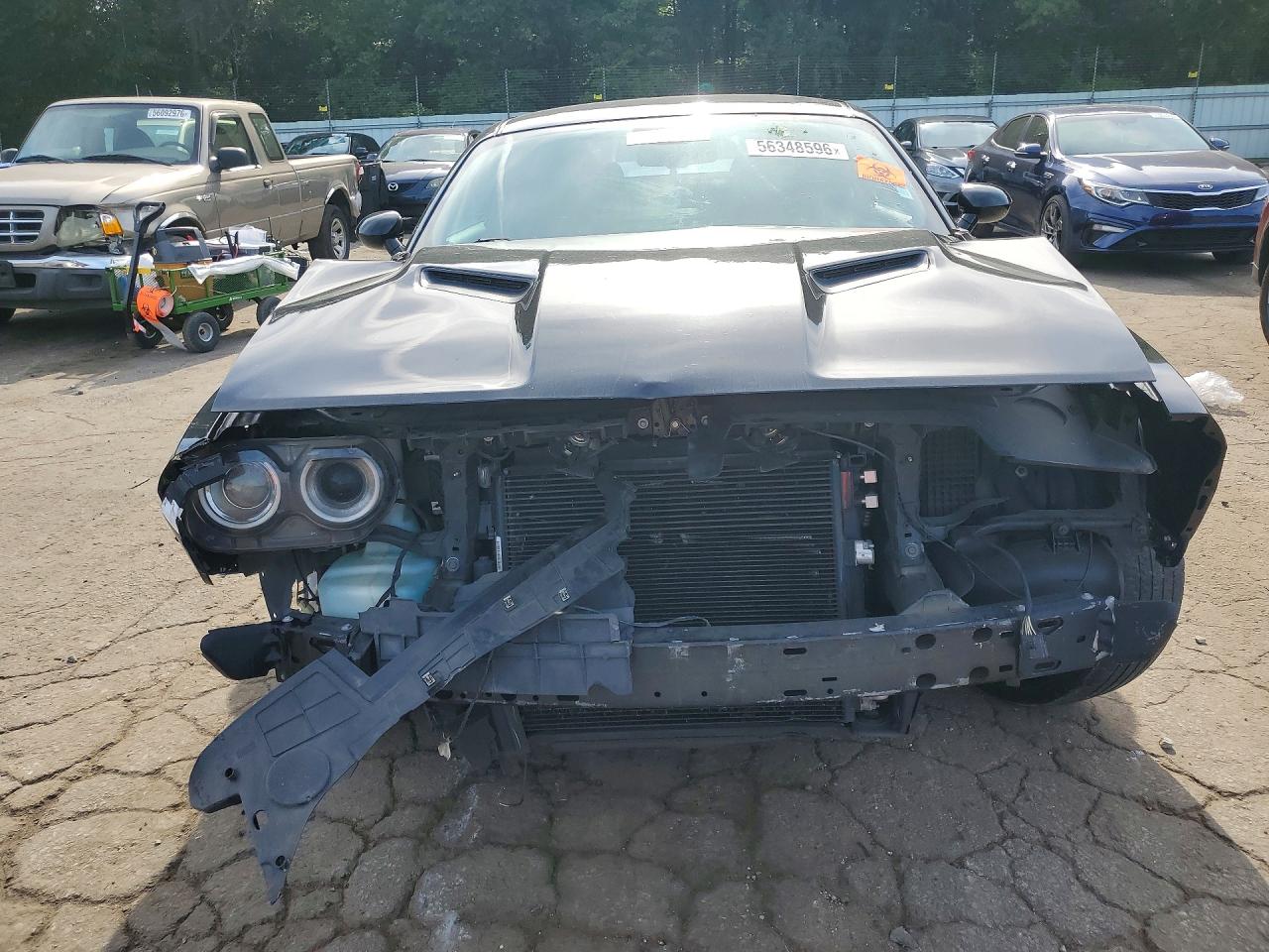 2019 Dodge Challenger Sxt Черный vin: 2C3CDZAG3KH672168