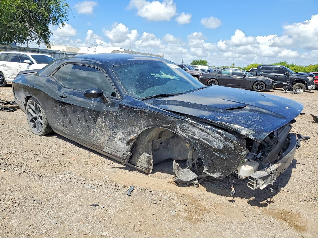2020 Dodge Challenger Sxt Черный vin: 2C3CDZAG3LH214857