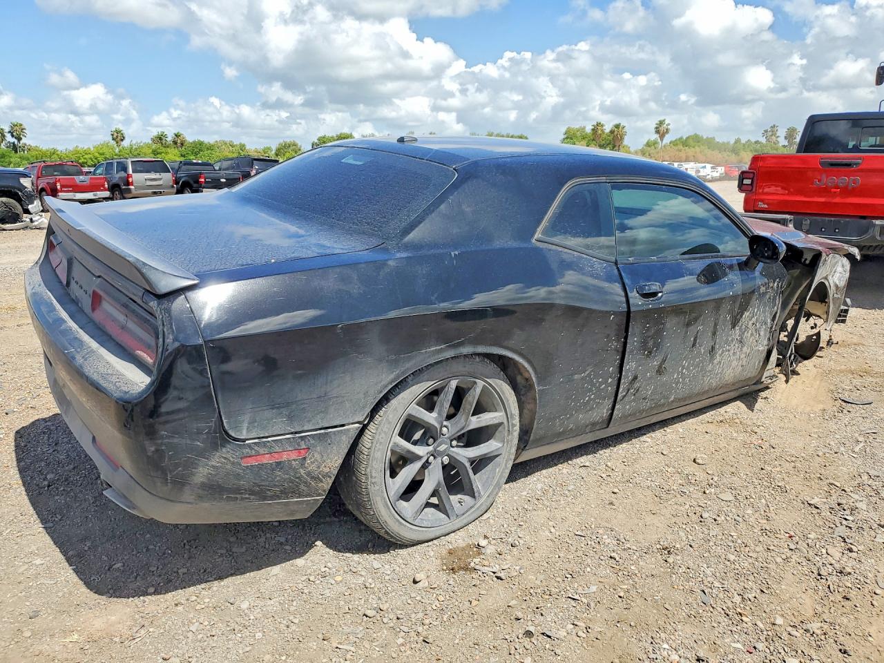 2020 Dodge Challenger Sxt Черный vin: 2C3CDZAG3LH214857