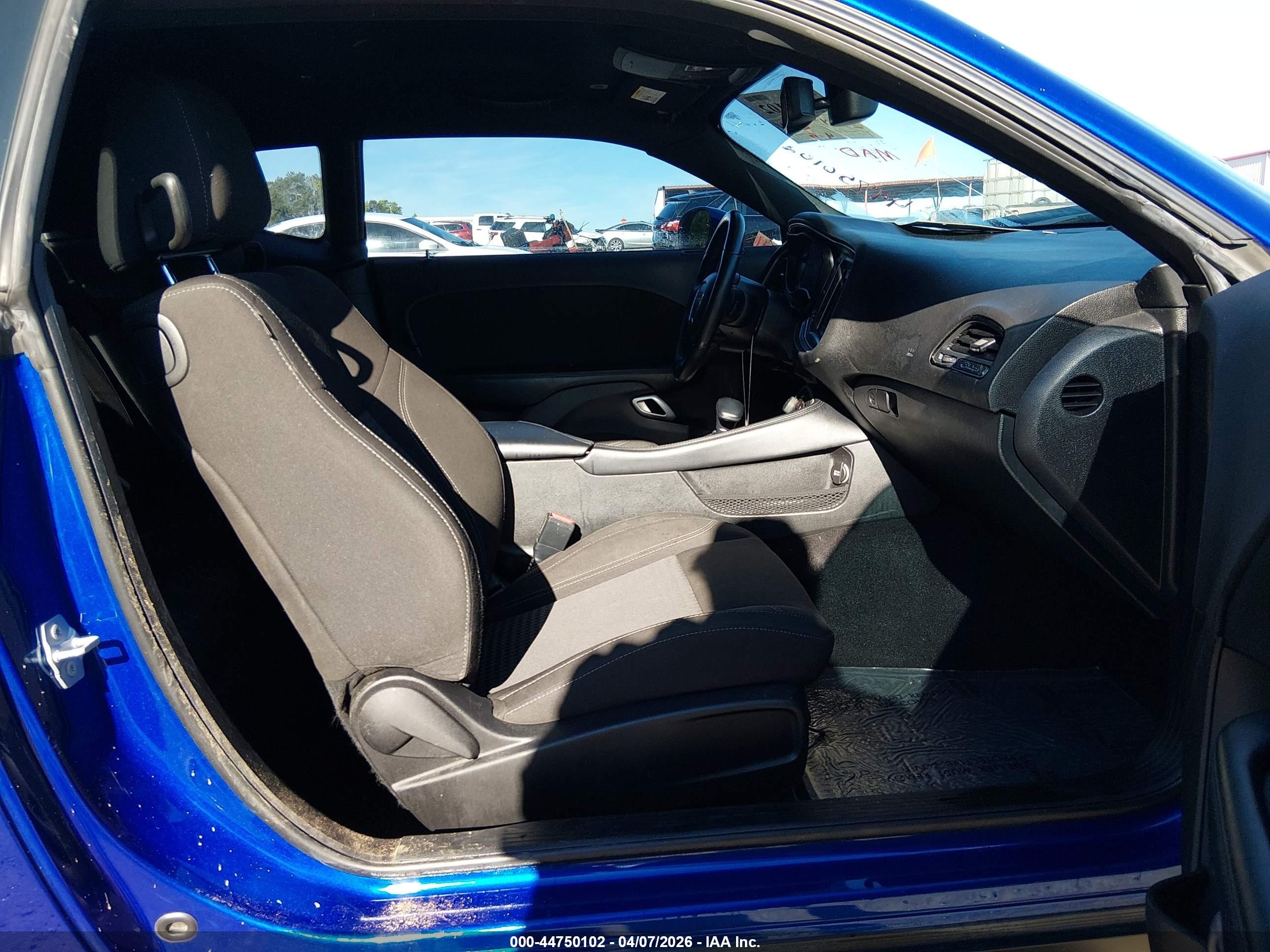 2021 Dodge Challenger Sxt Blue vin: 2C3CDZAG3MH571179