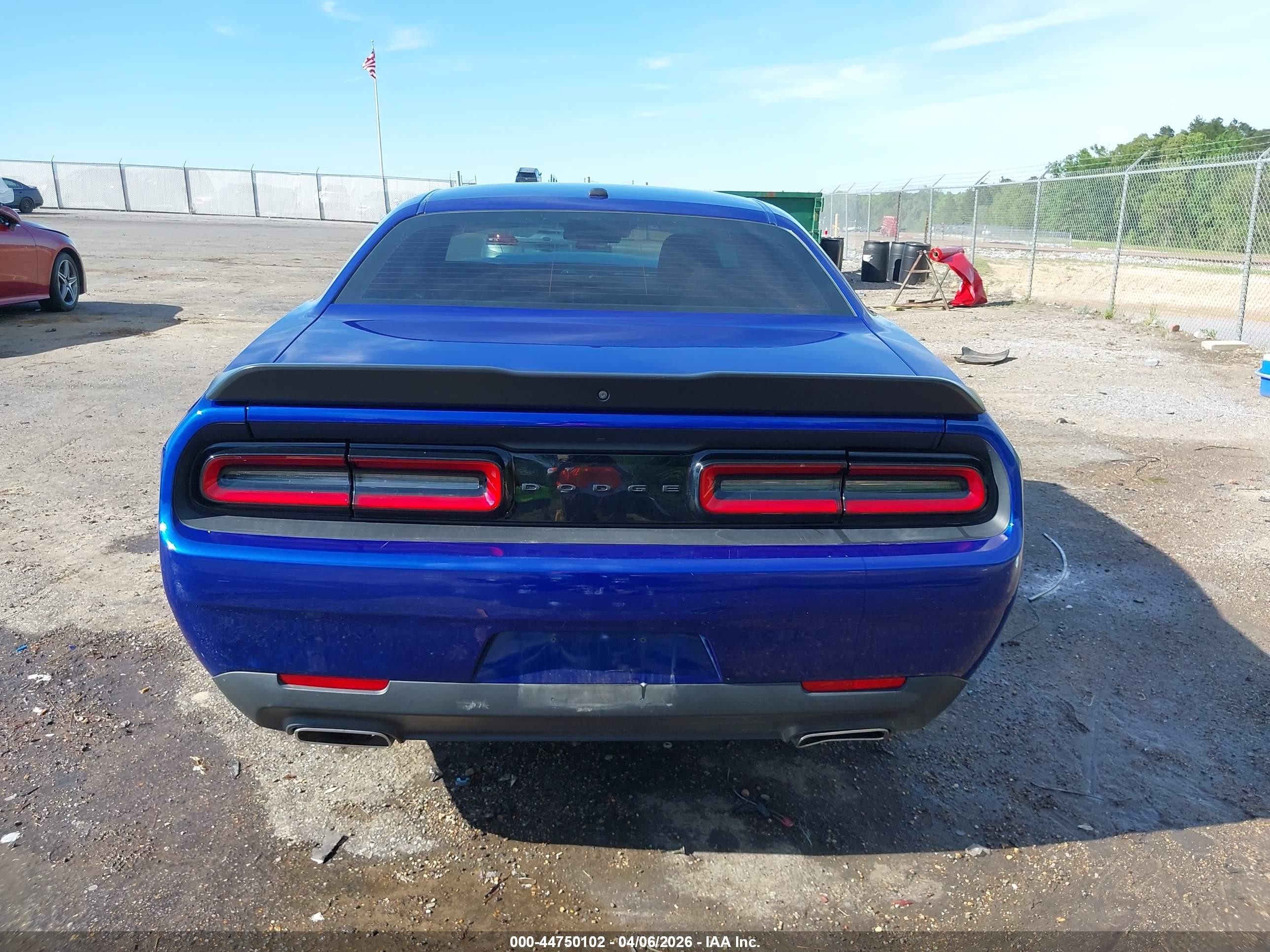 2021 Dodge Challenger Sxt Blue vin: 2C3CDZAG3MH571179