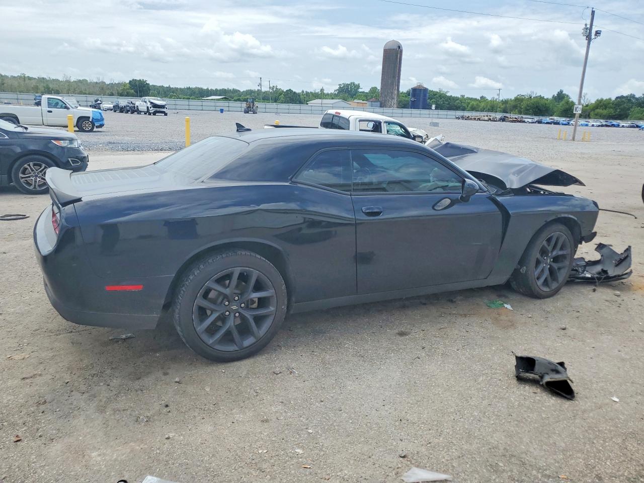 2021 Dodge Challenger Sxt Black vin: 2C3CDZAG3MH606741