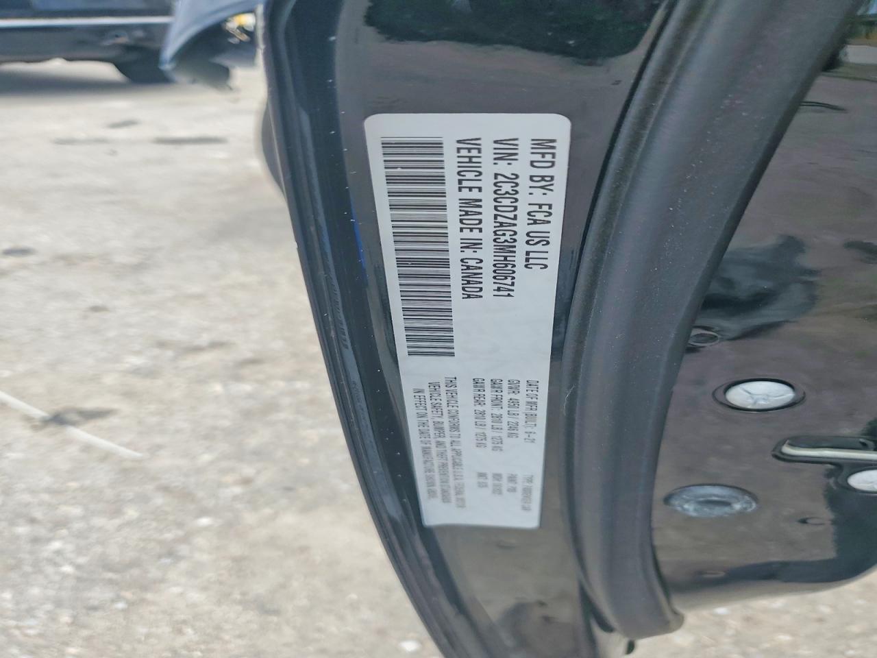2021 Dodge Challenger Sxt Black vin: 2C3CDZAG3MH606741