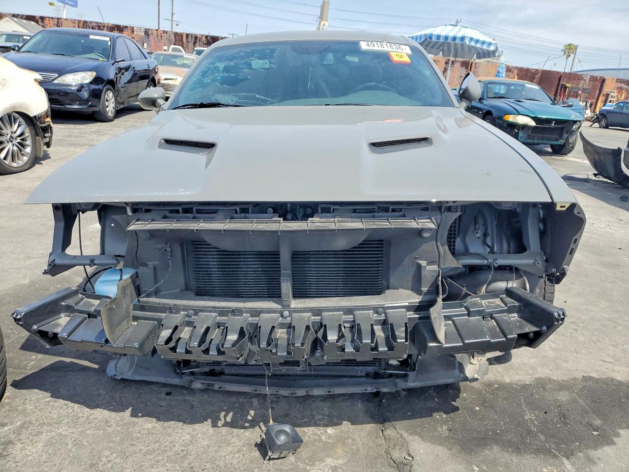 2023 Dodge Challenger Sxt Gray vin: 2C3CDZAG3PH695750