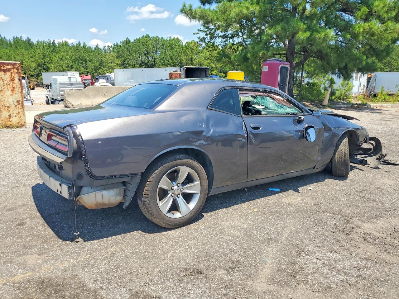 2015 Dodge Challenger Sxt Charcoal vin: 2C3CDZAG4FH758398